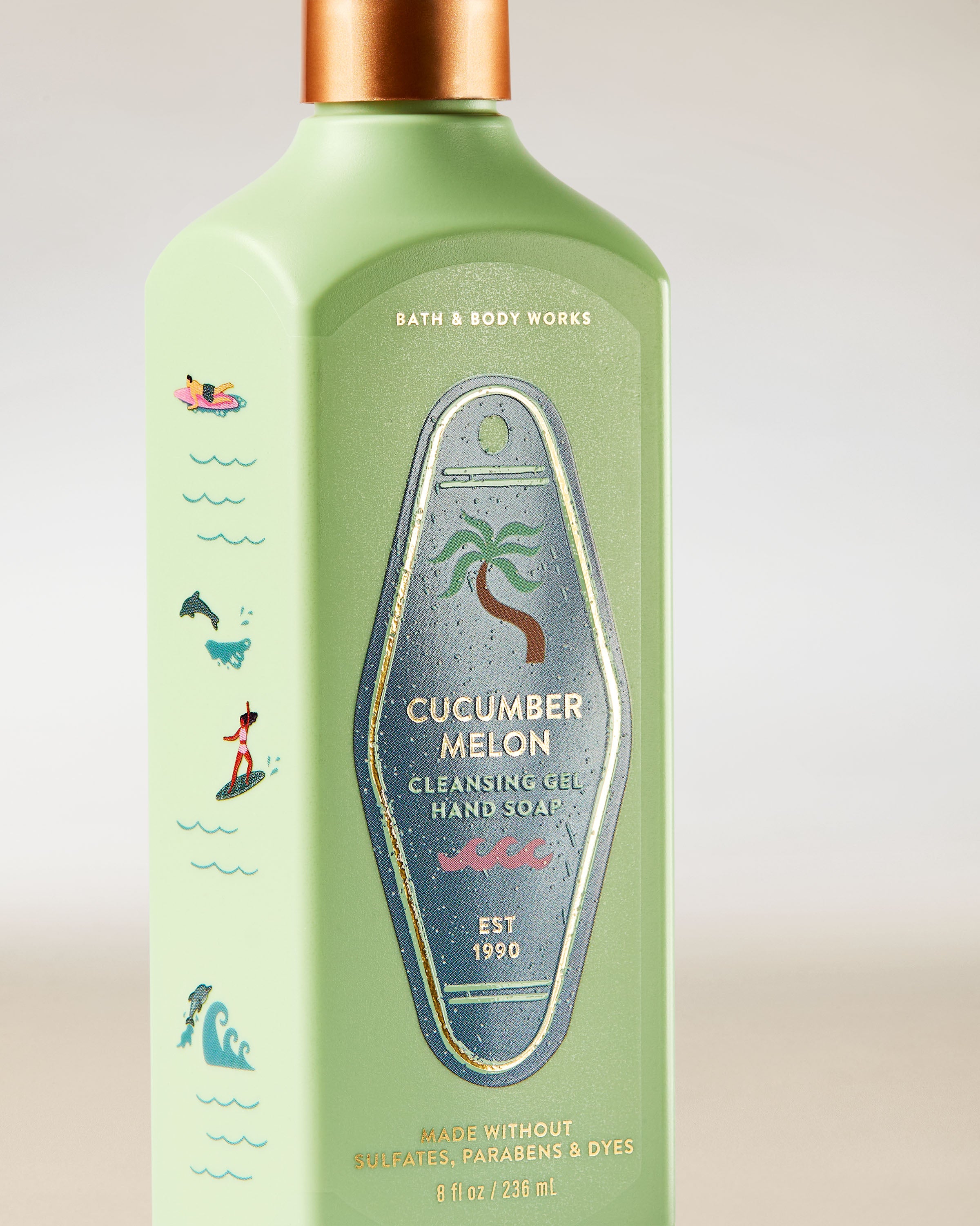 Cucumber Melon Cleansing Gel Hand Soap