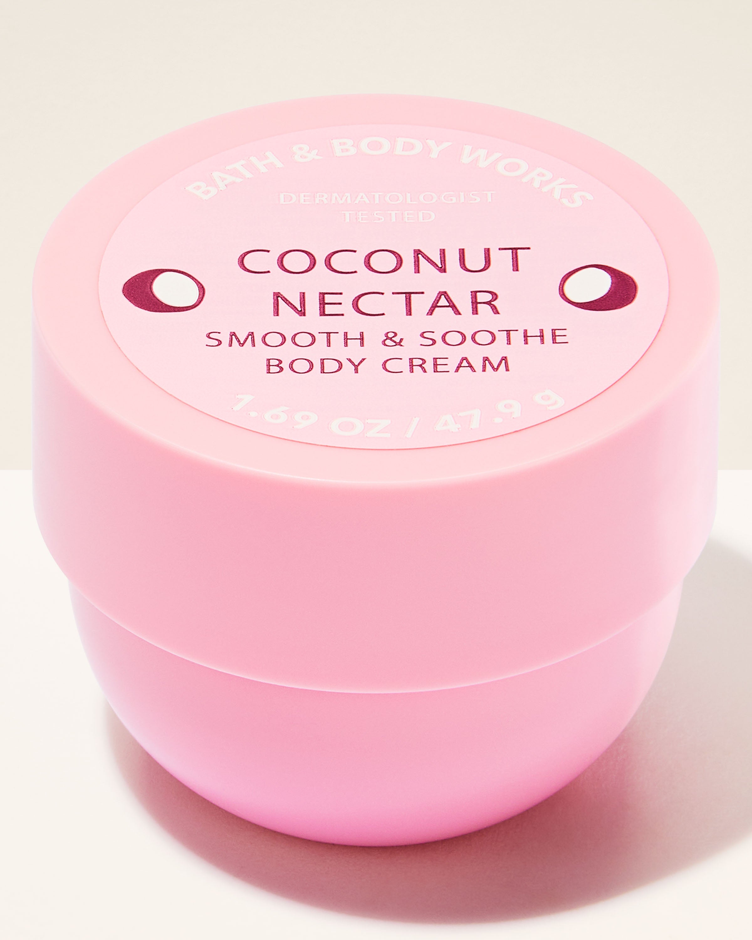 Coconut Nectar Travel Size Smooth and Soothe Body Cream
