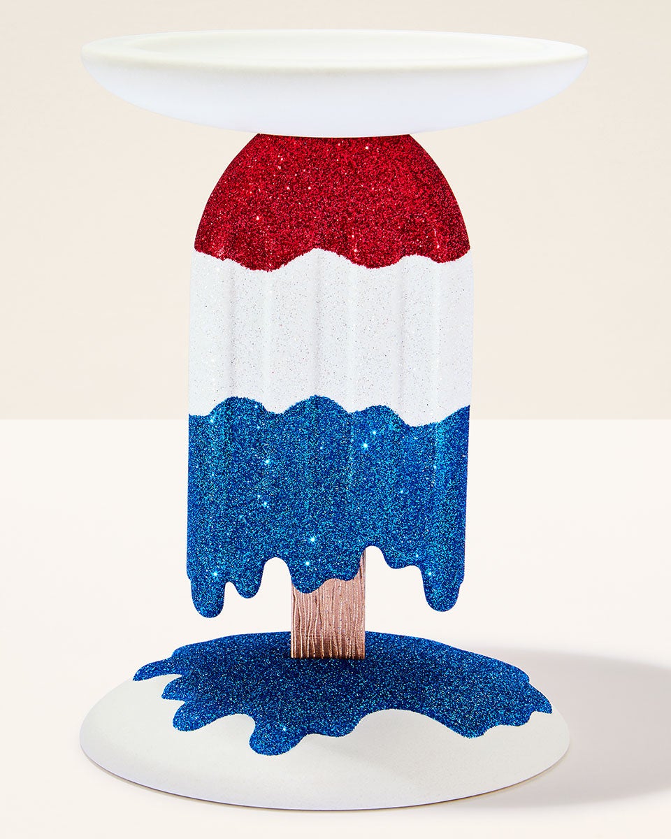 Bath & Body Works キャンドルホルダー Patriotic Popsicle Pedestal Candle Holder | Bath & Body Works