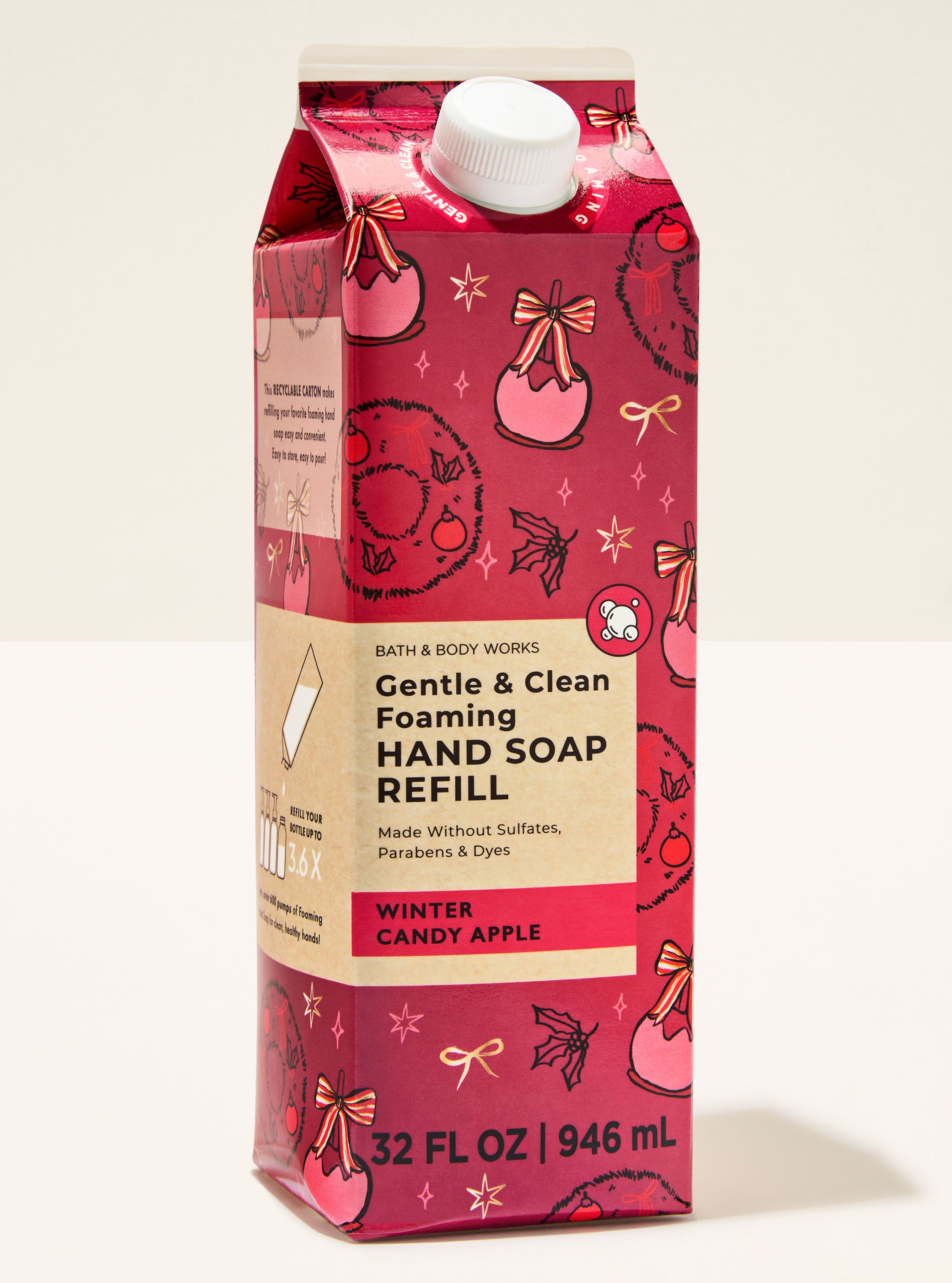 Winter Candy Apple Gentle & Clean Foaming Hand Soap Refill