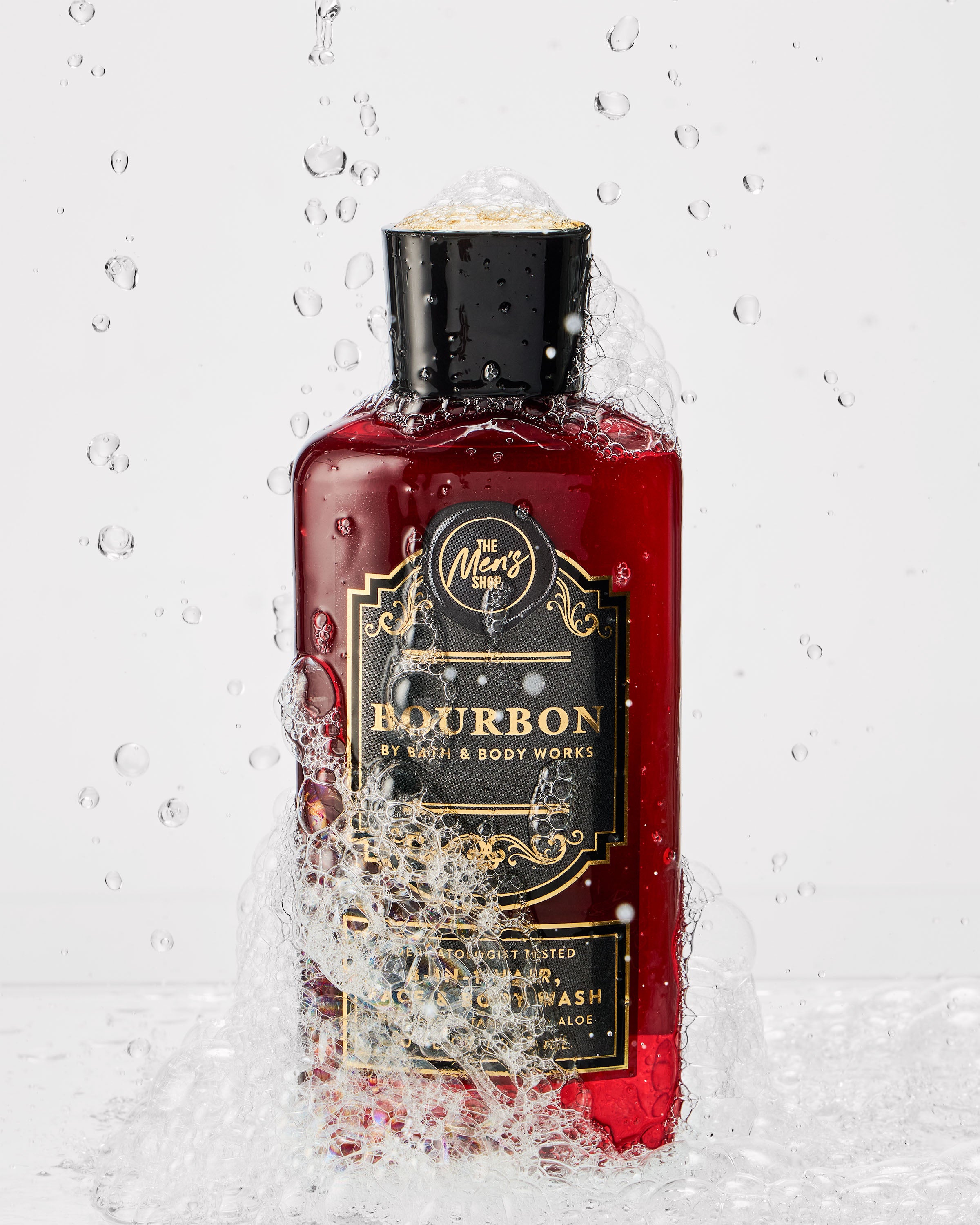 Bourbon 3-in-1 Hair, Face & Body Wash