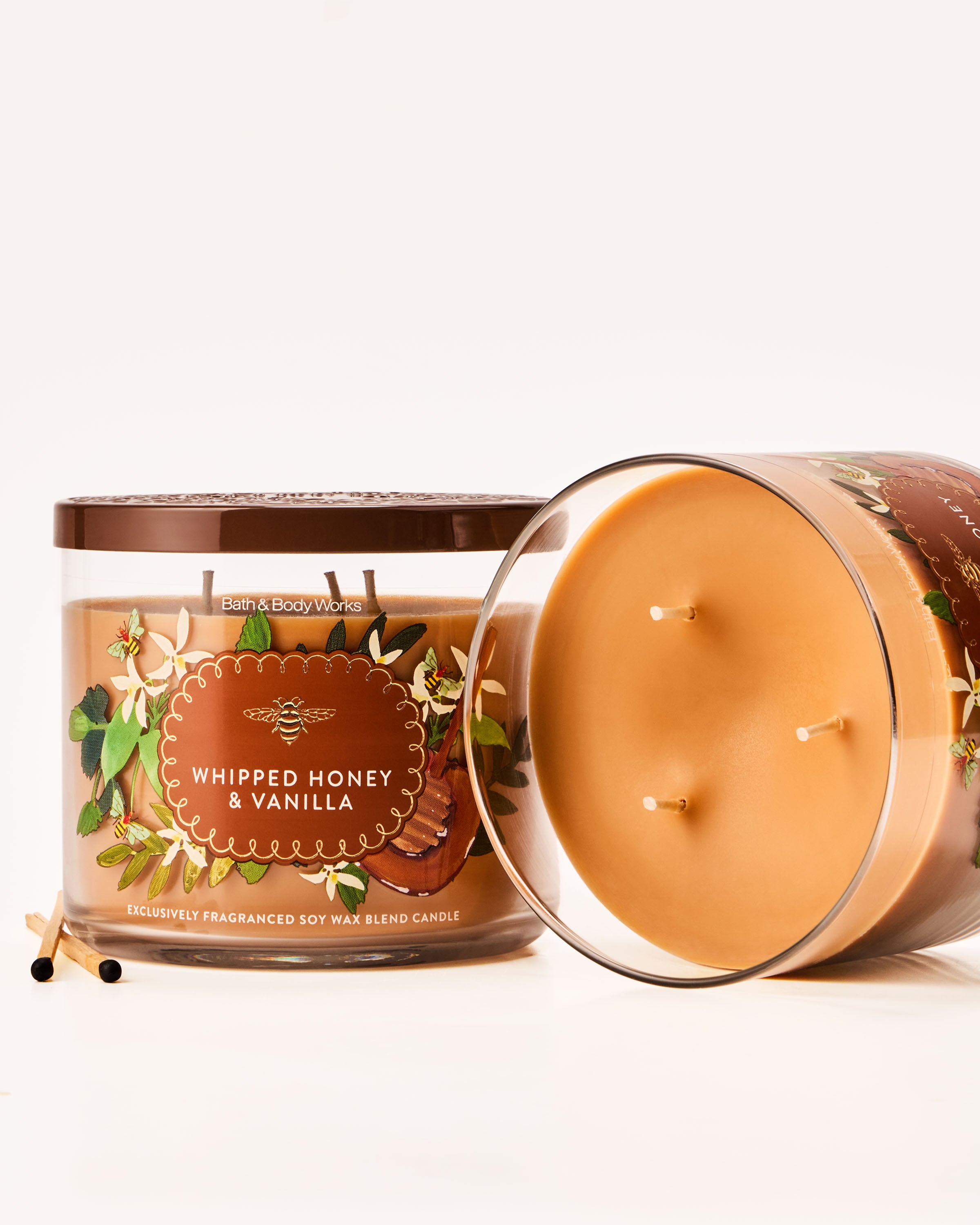 Whipped Honey & Vanilla 3-Wick Candle