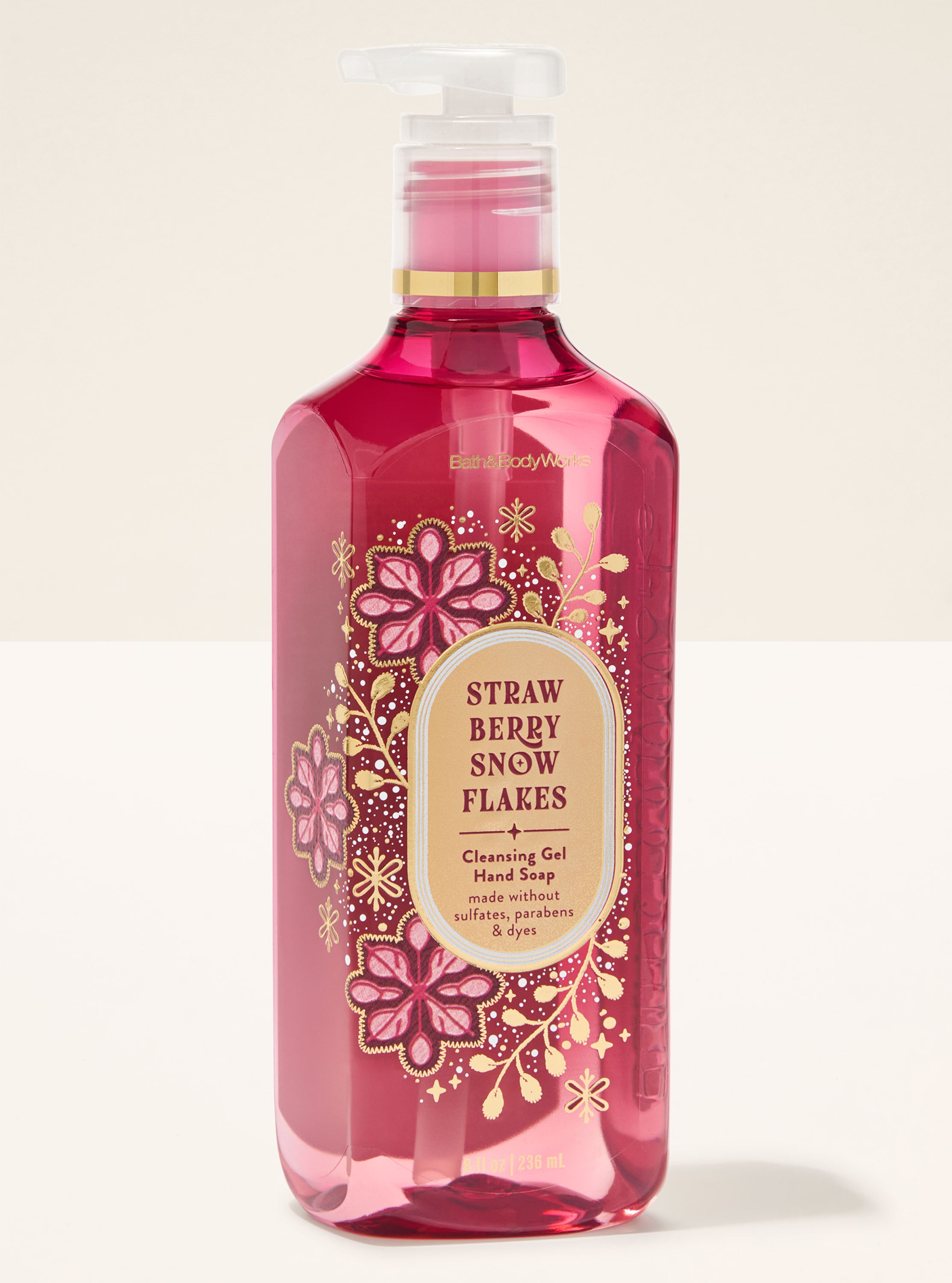 Strawberry Snowflakes Cleansing Gel Hand Soap