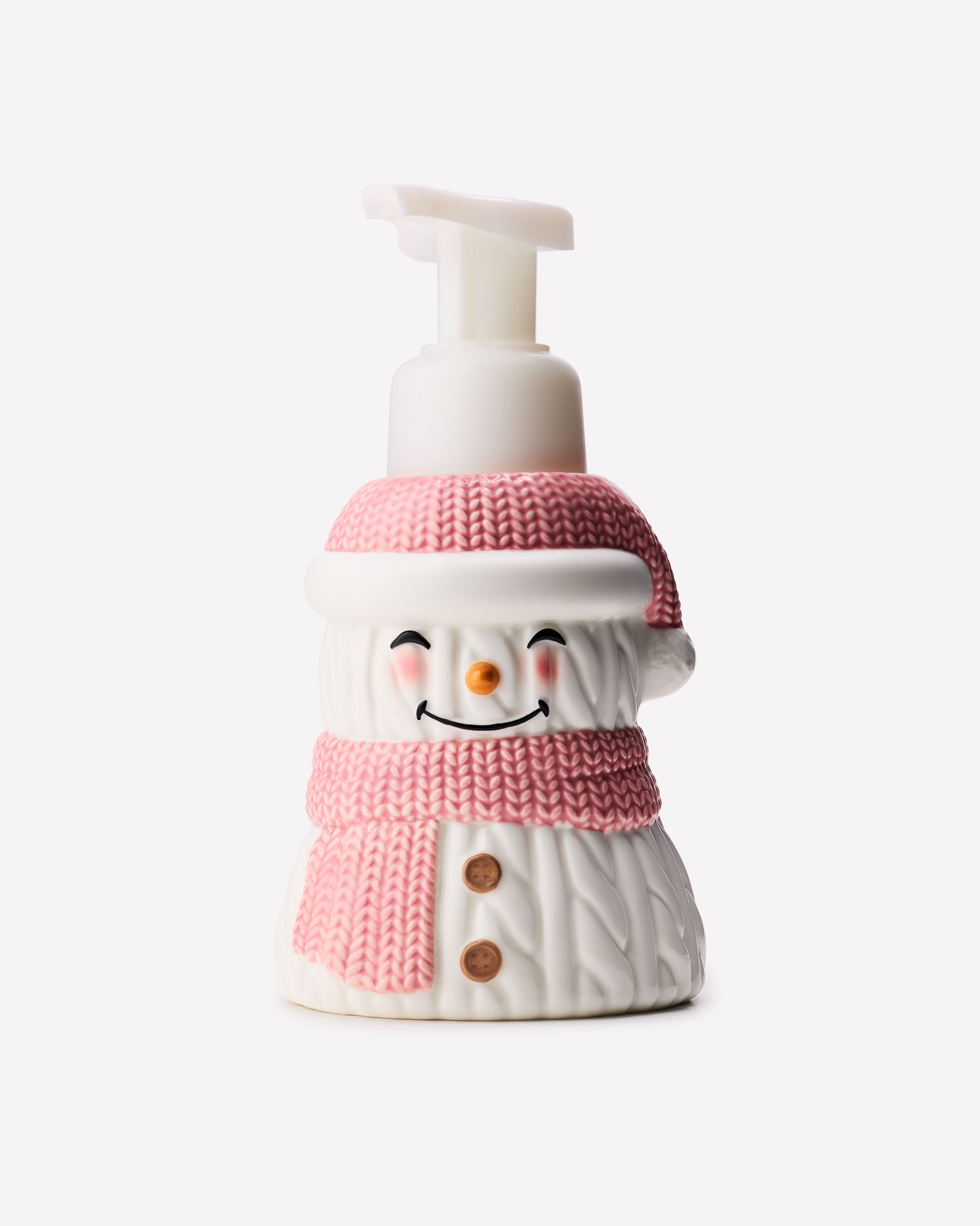 Knit Snowman Gentle & Clean Foaming Hand Soap Dispenser