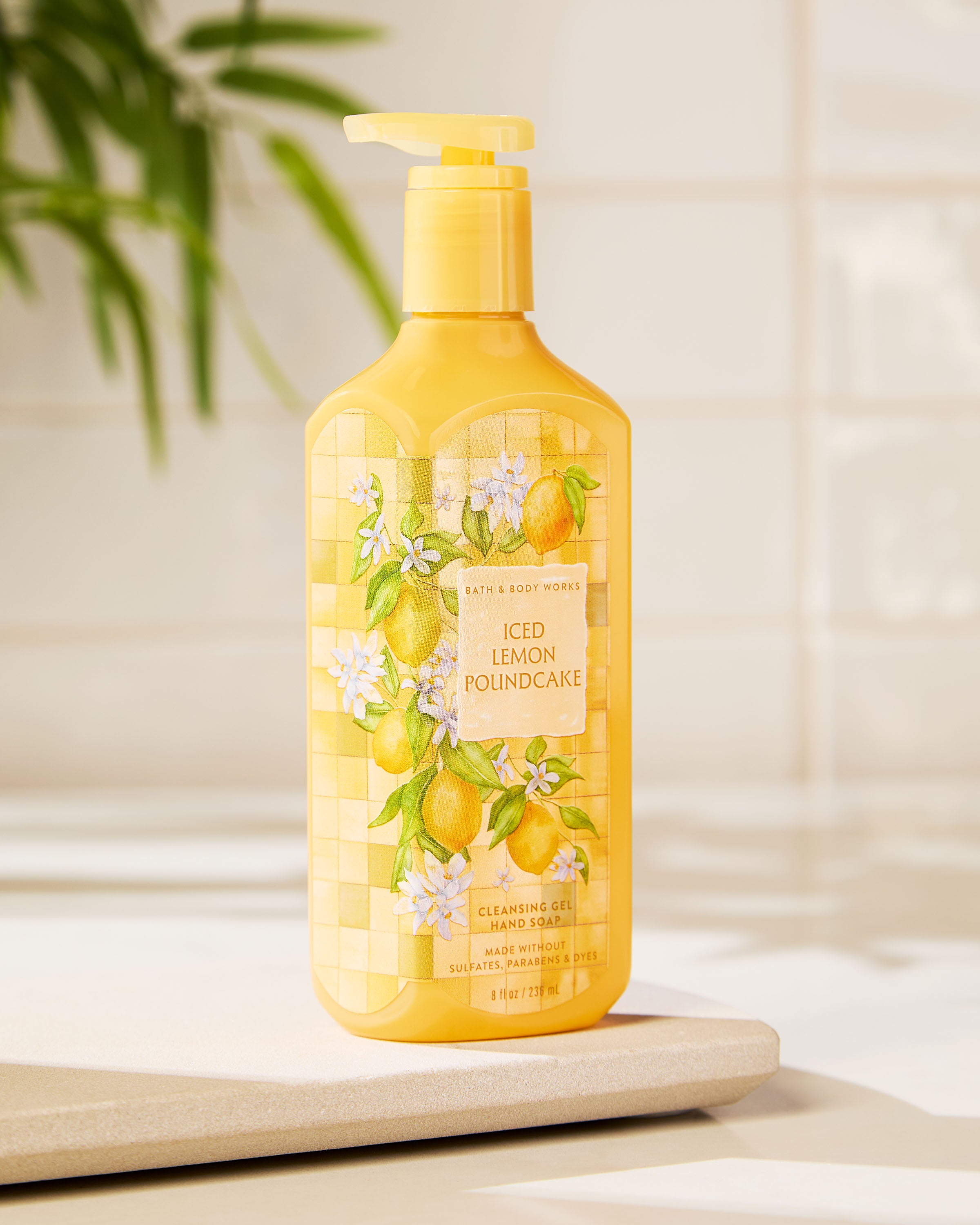 Iced Lemon Poundcake Cleansing Gel Hand Soap