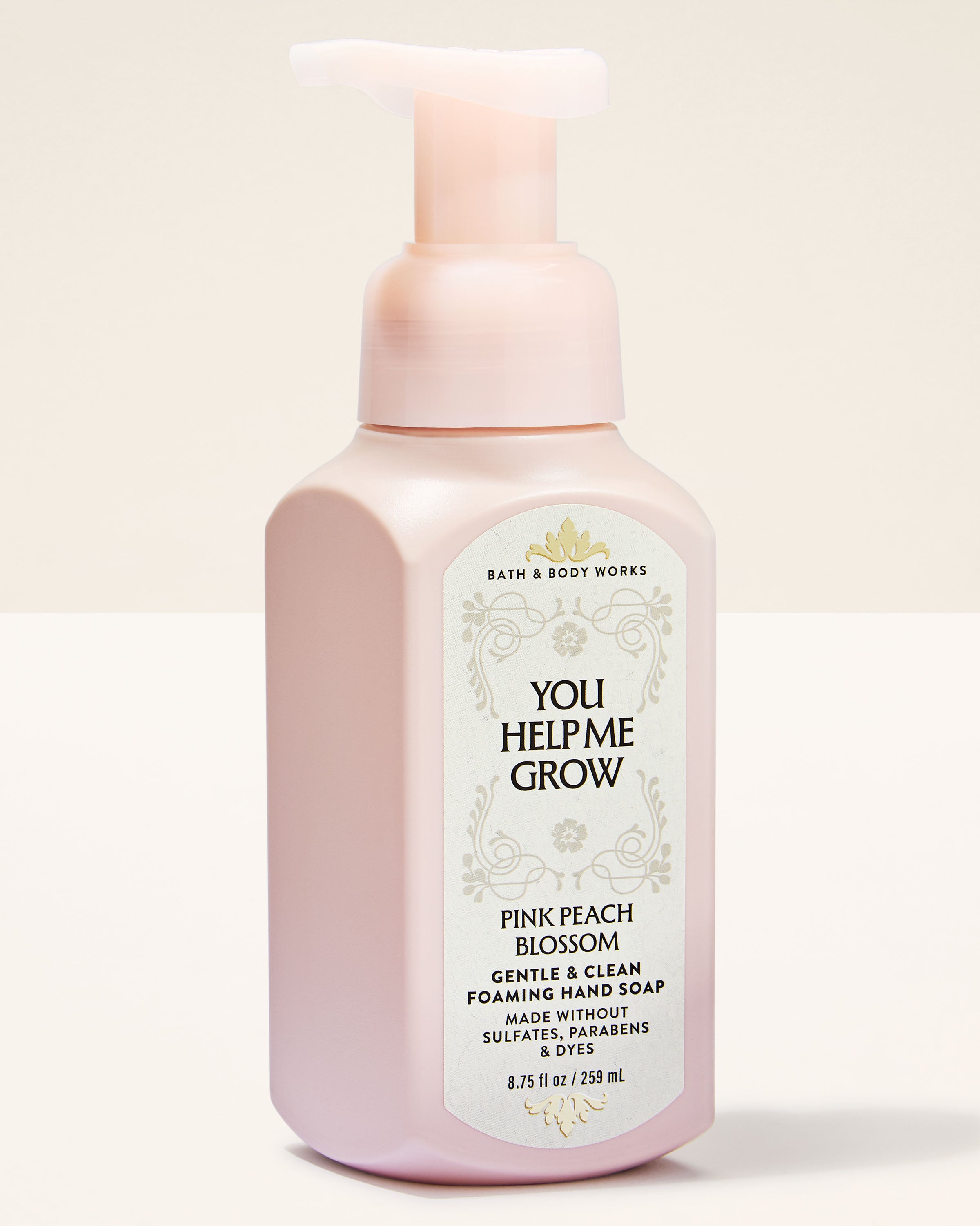 Pink Peach Blossom Gentle & Clean Foaming Hand Soap