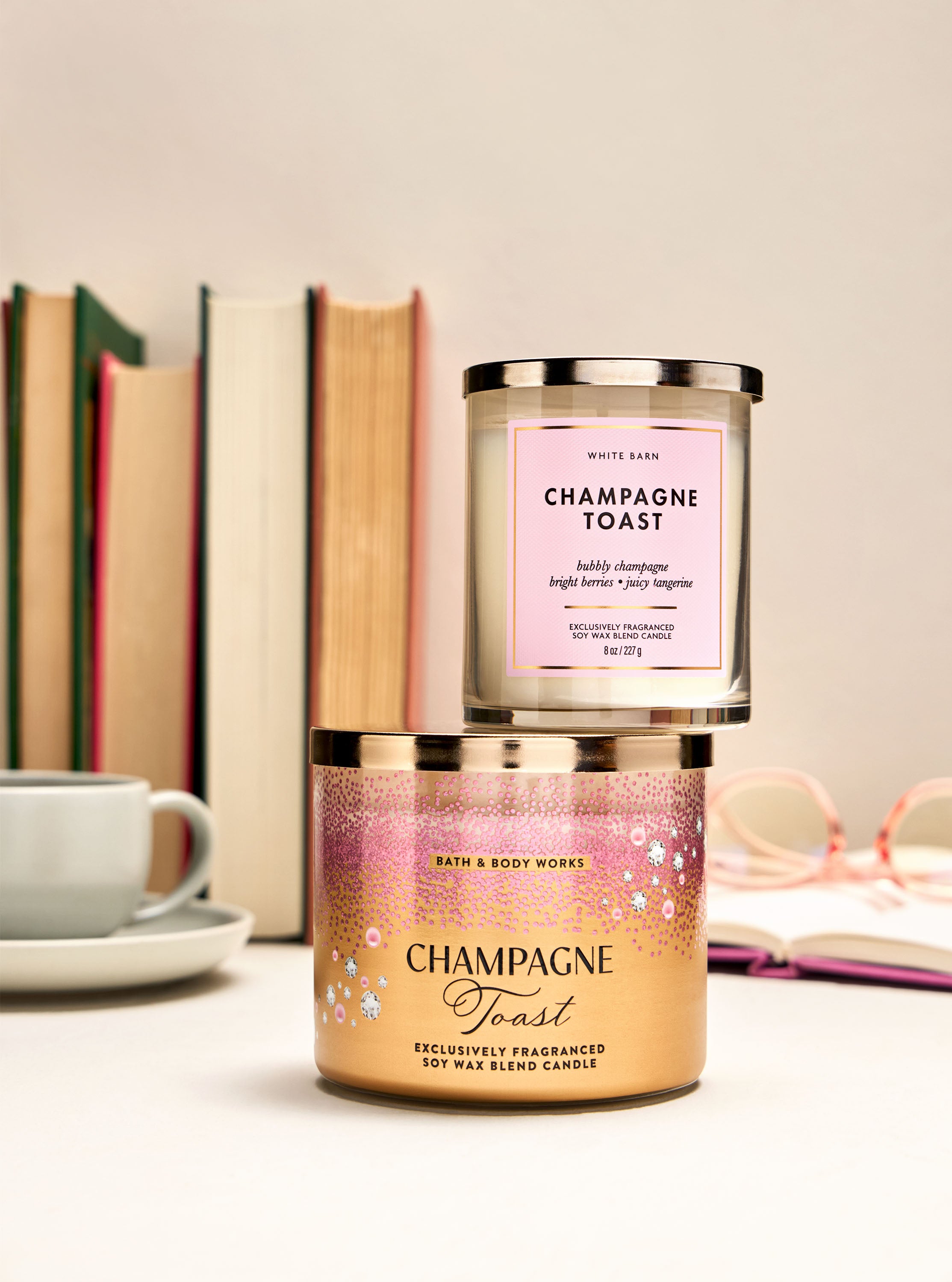 Champagne Toast 3-Wick Candle