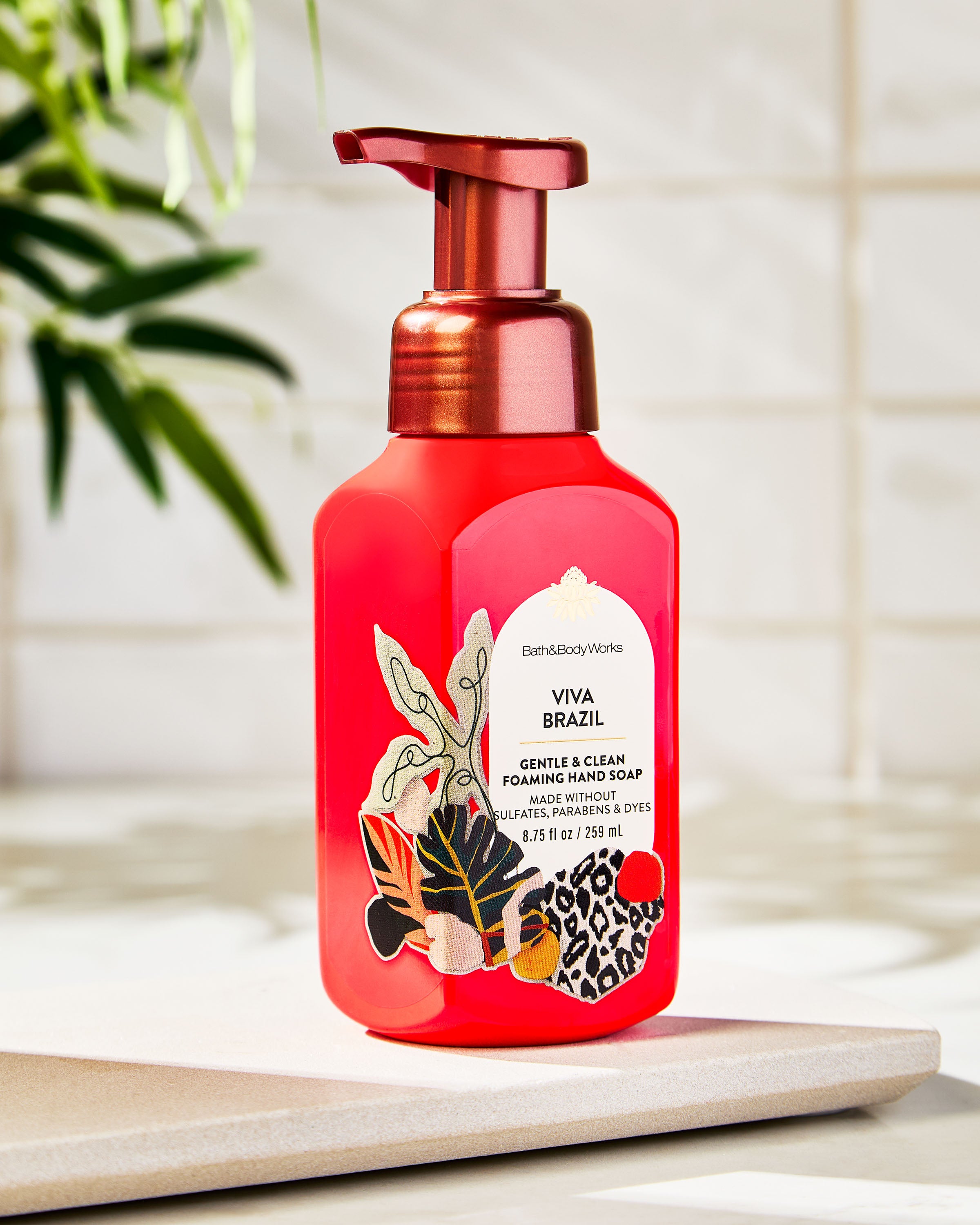 Viva Brazil Gentle & Clean Foaming Hand Soap