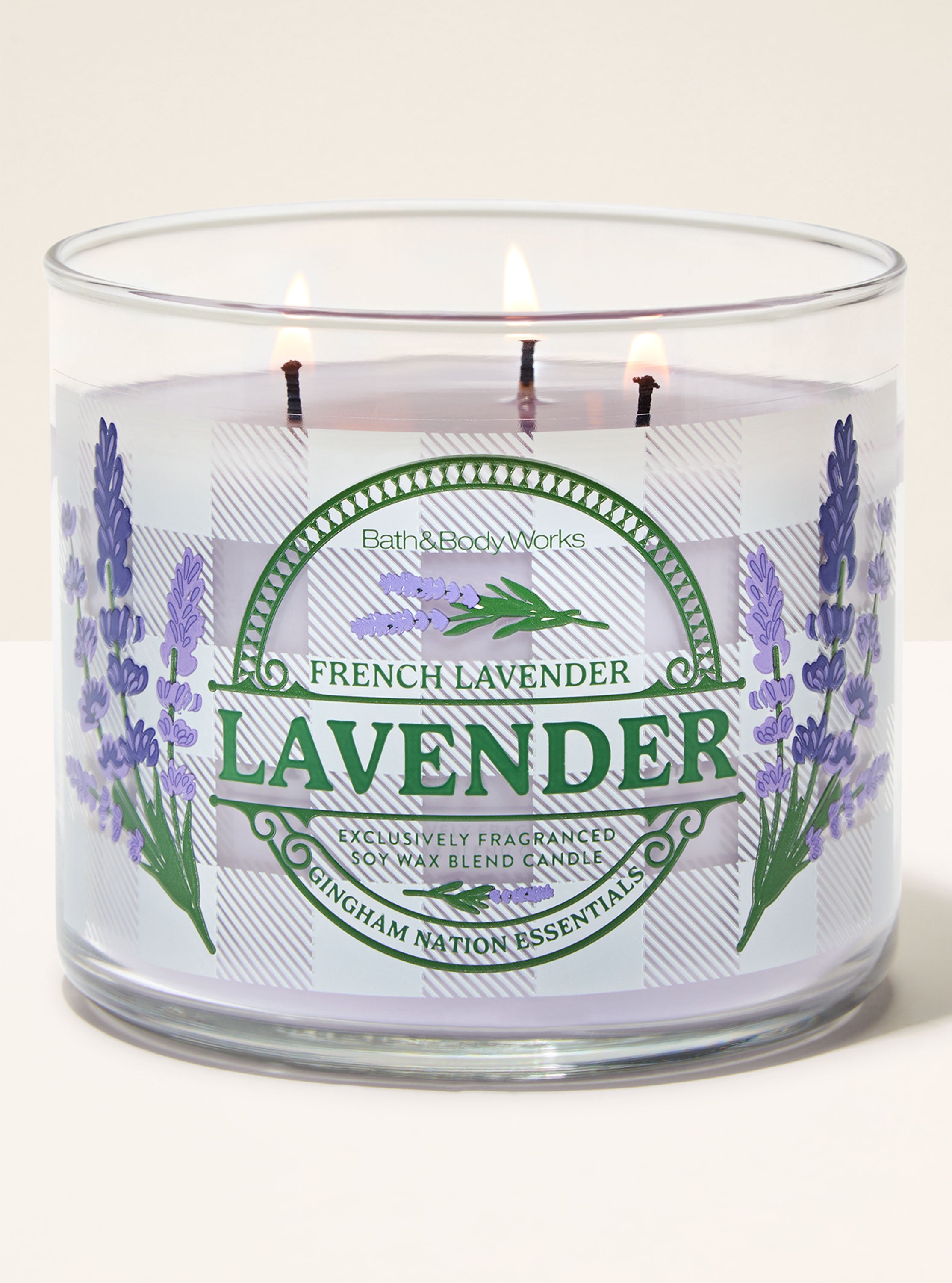 Lavender 3-Wick Candle