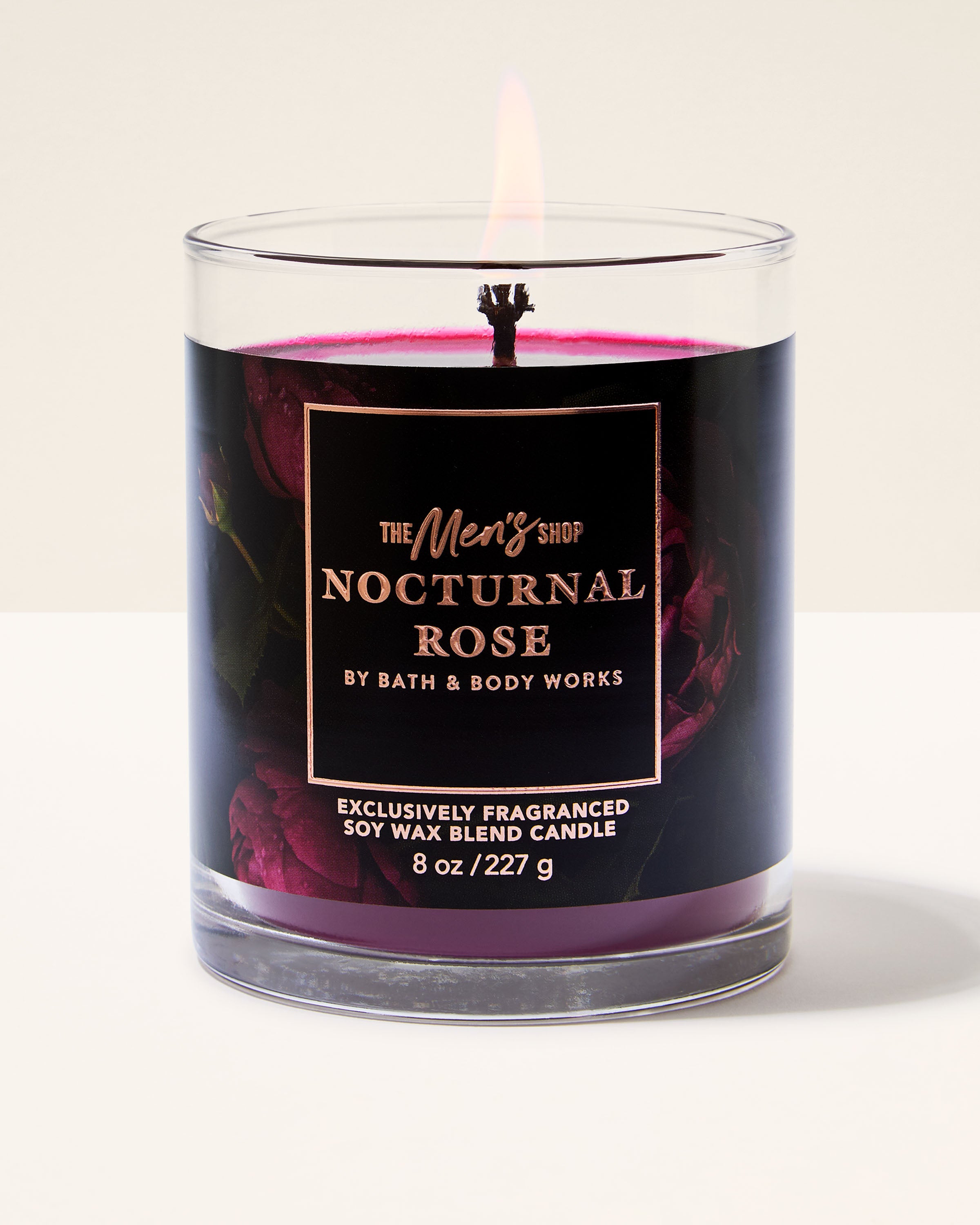 Nocturnal Rose Single Wick Candle