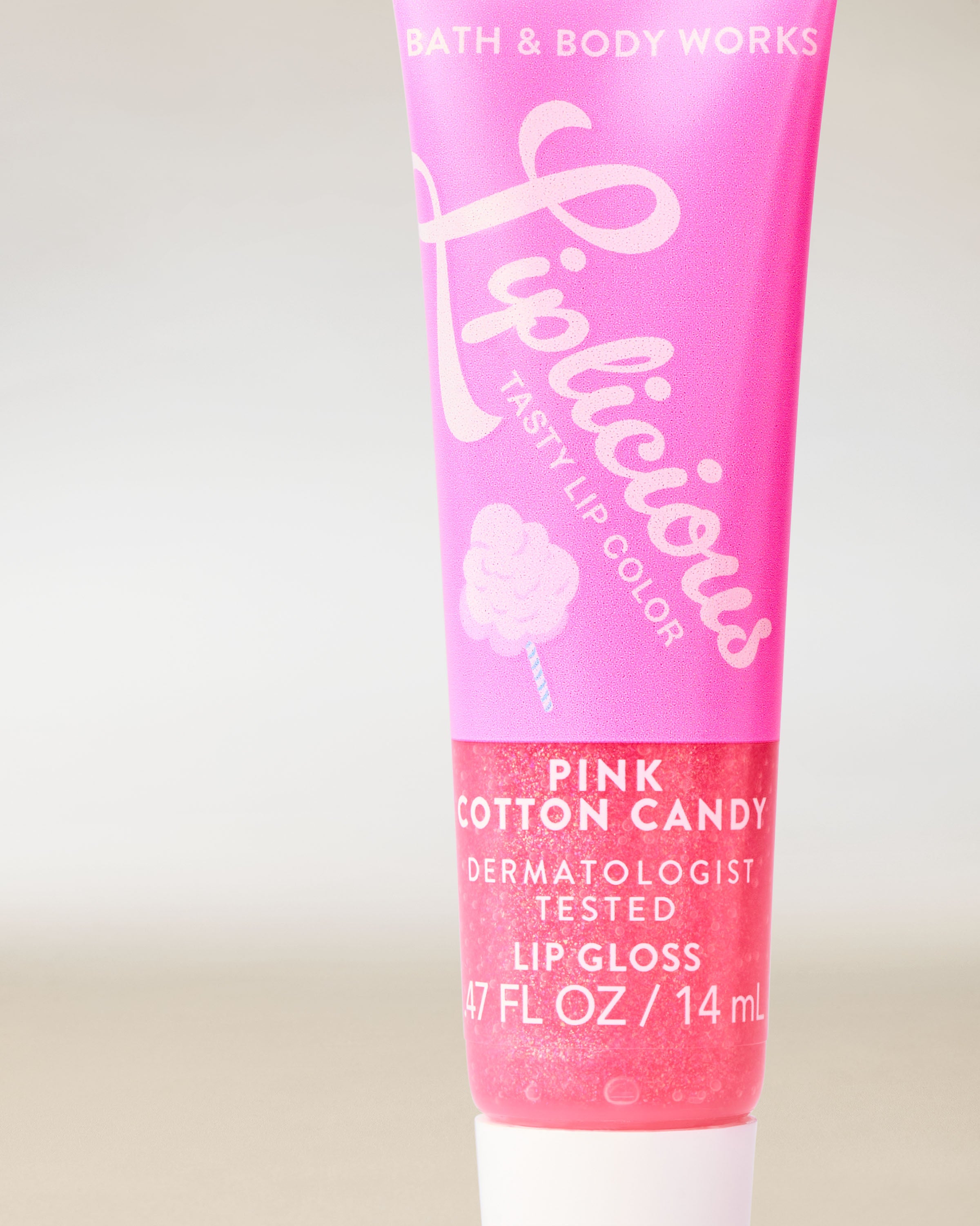 Pink Cotton Candy Lip Gloss