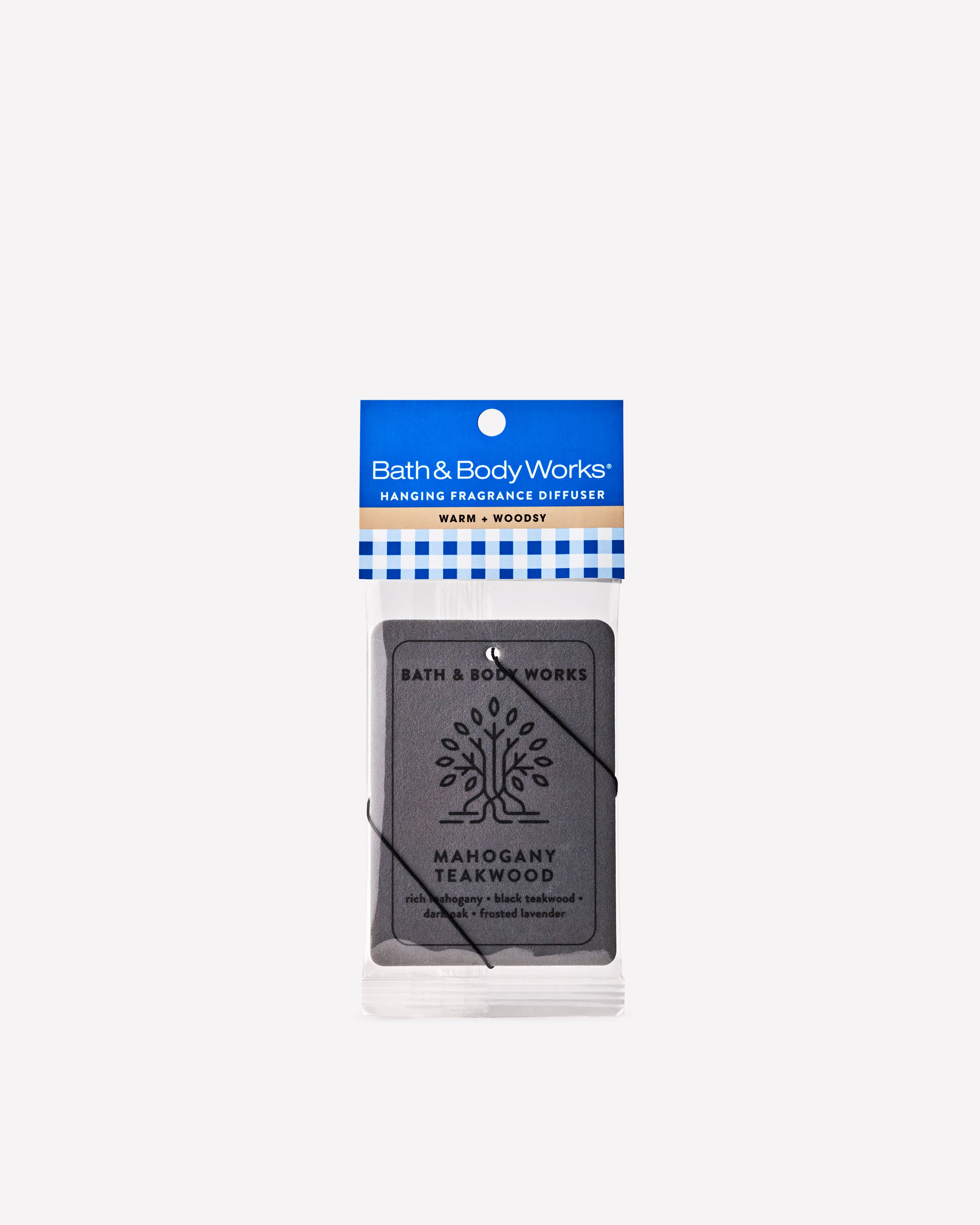 Mahogany Teakwood Hanging Fragrance Diffuser