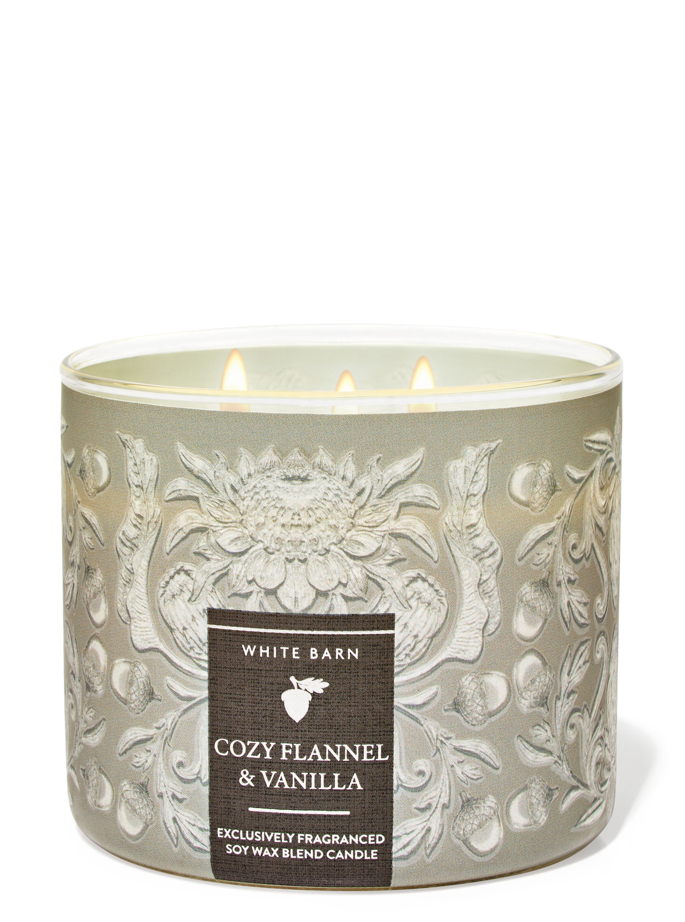 Cozy Flannel & Vanilla 3-Wick Candle