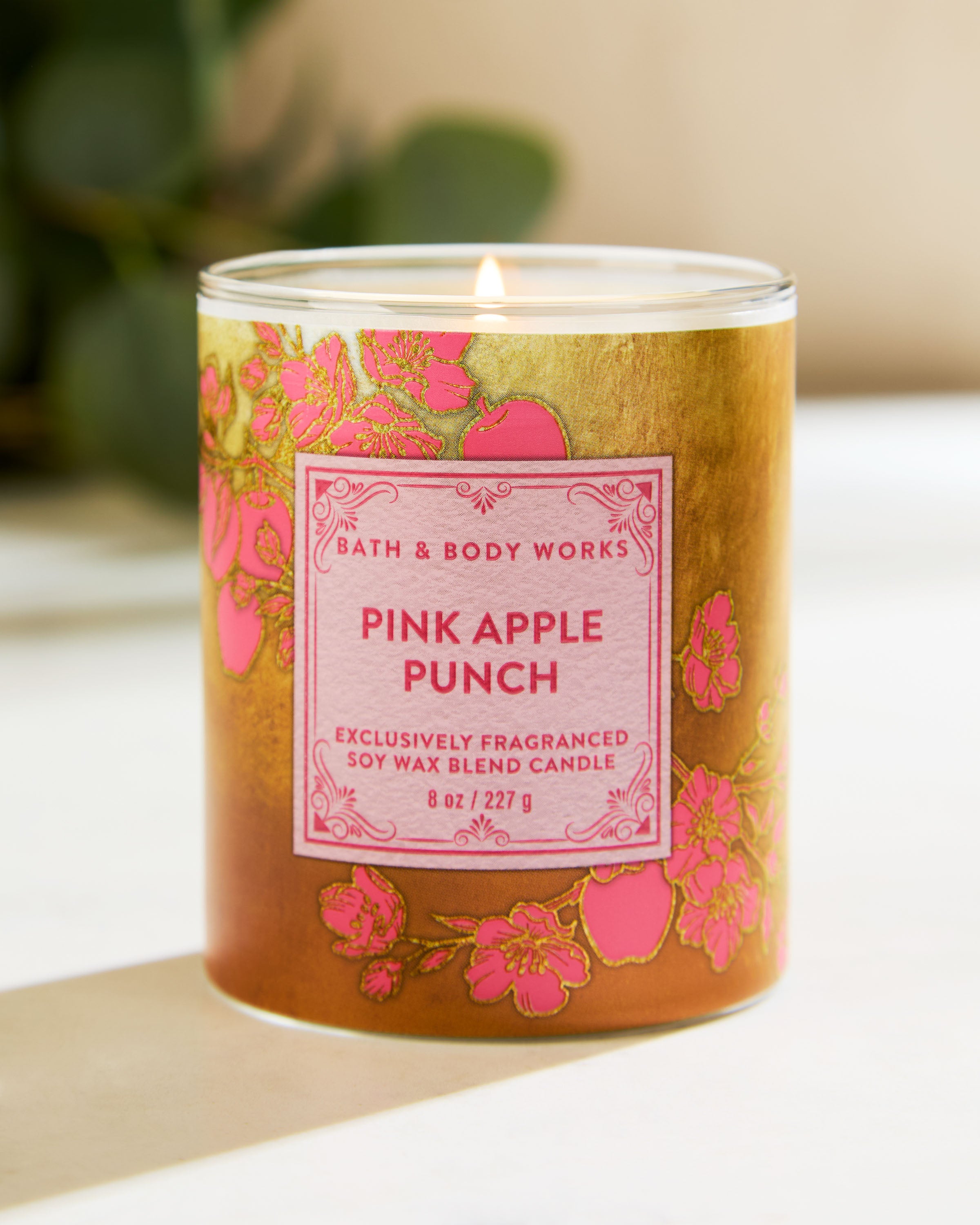 Pink Apple Punch Single Wick Candle