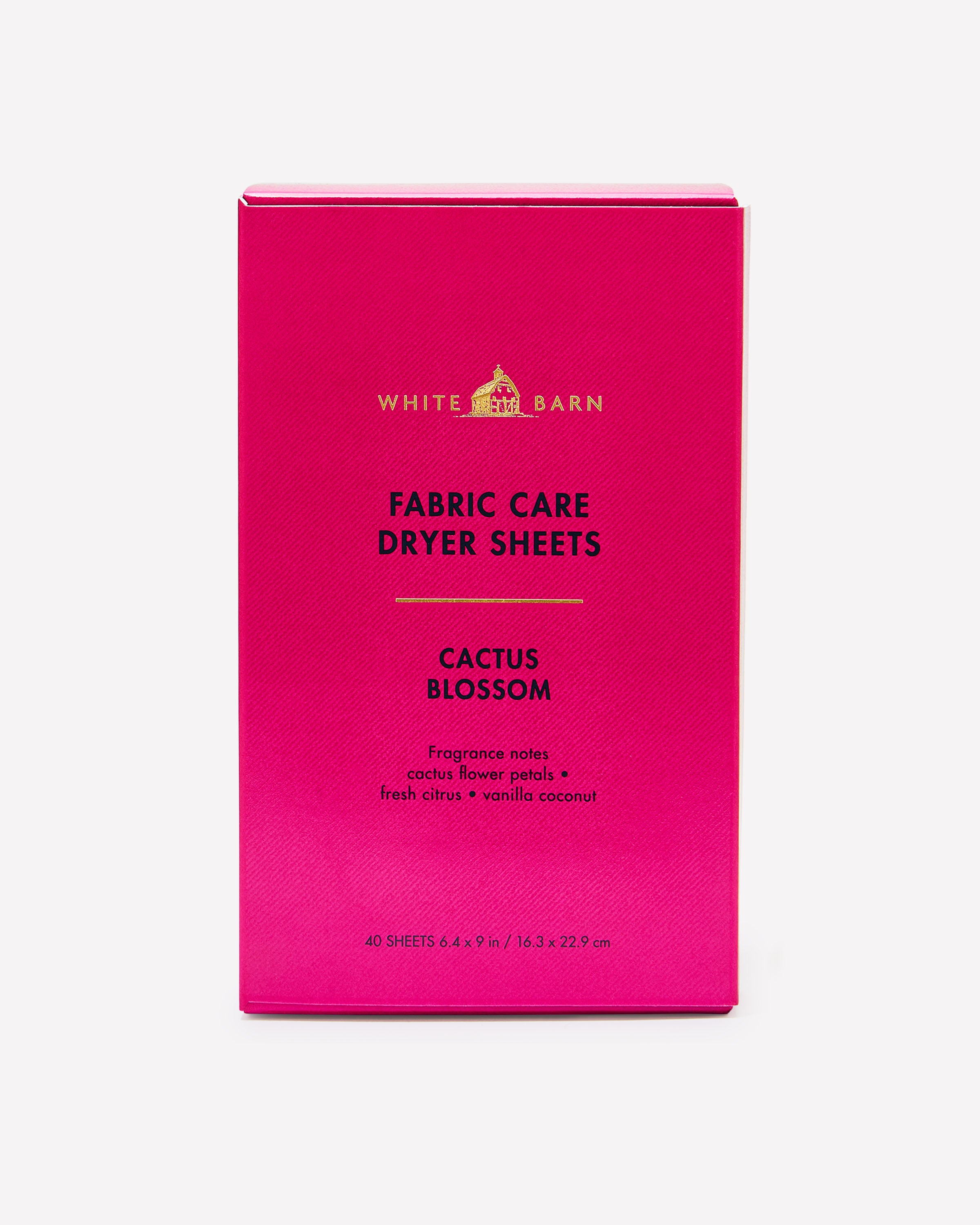Cactus Blossom Dryer Sheets