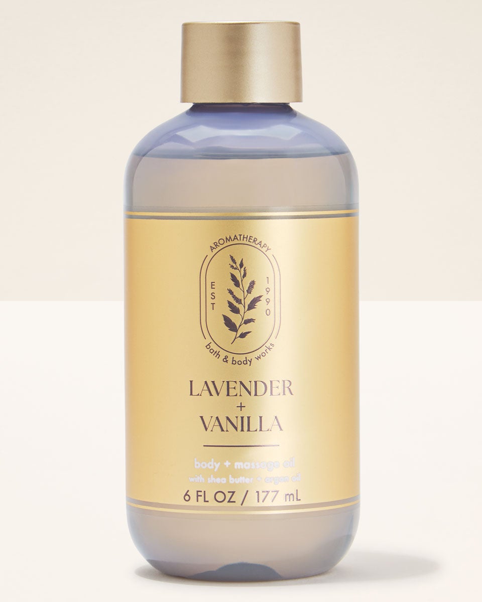 Lavender Vanilla Body and Massage Oil Body Oil | Bath & Body Works