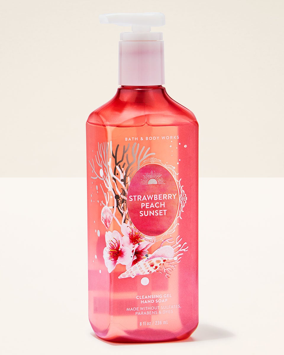 Strawberry Peach Sunset Gel Hand Soap | Bath & Body Works
