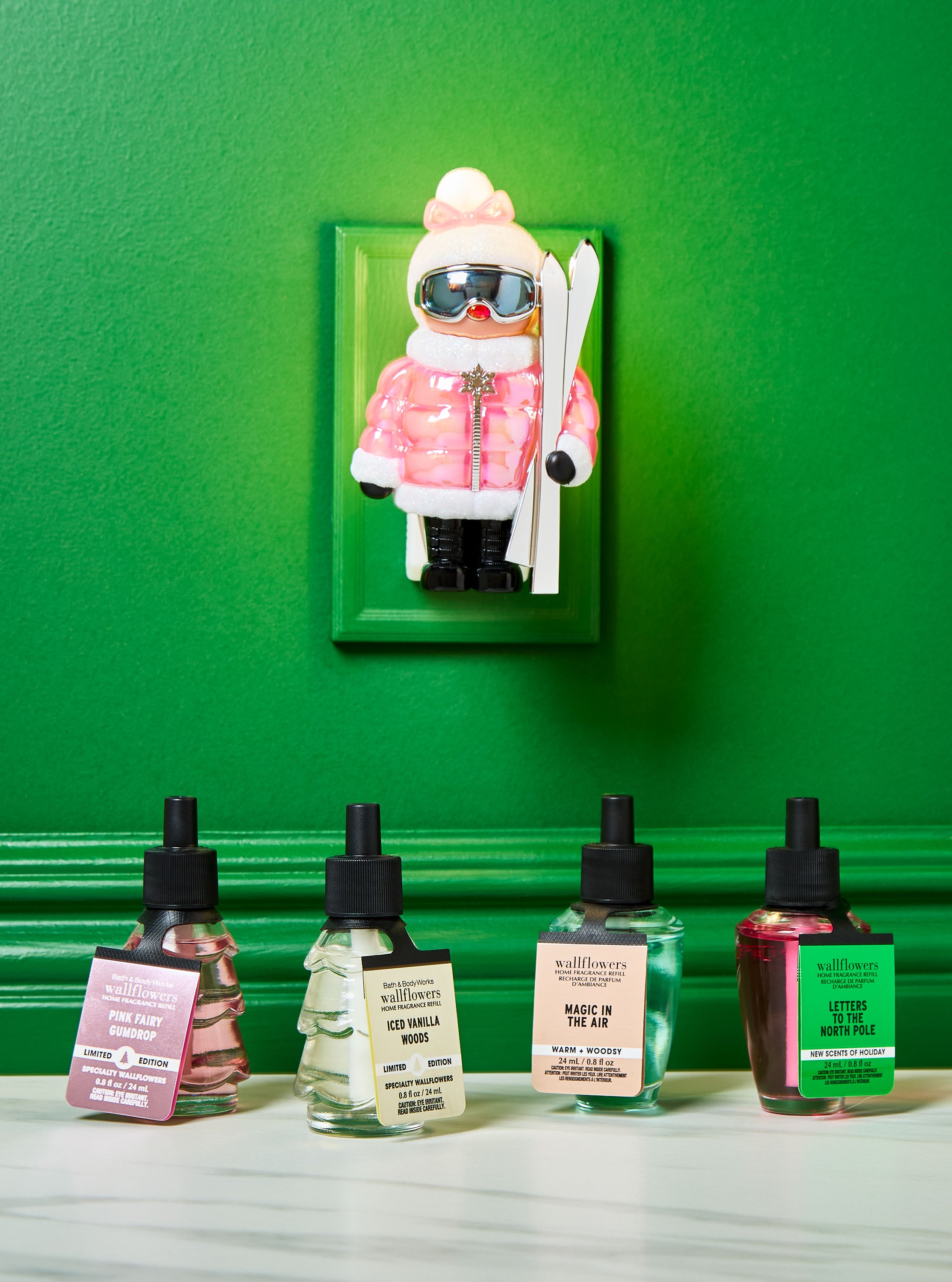 Ski Mrs. Claus Nightlight Wallflowers Fragrance Plug