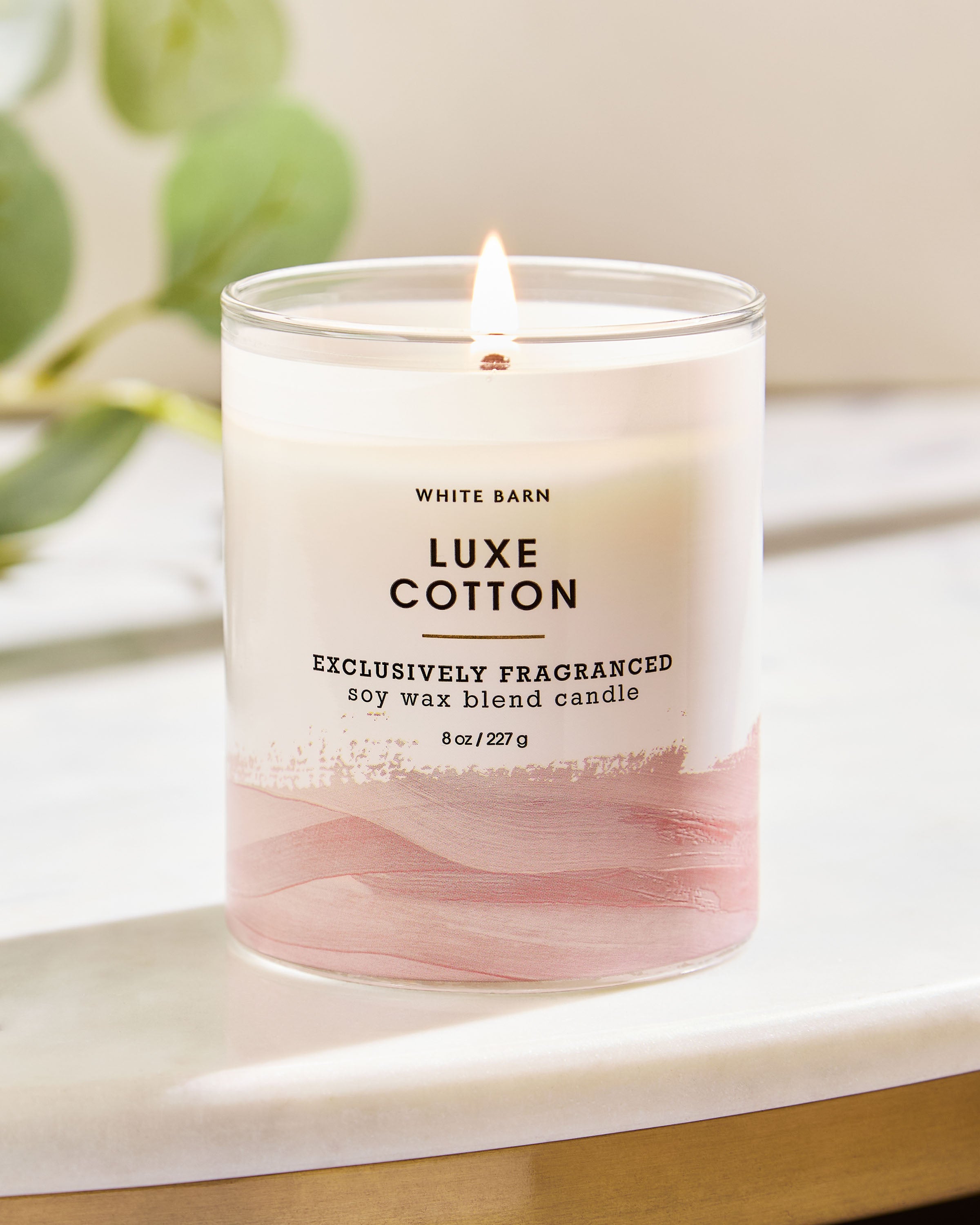 Luxe Cotton Single Wick Candle
