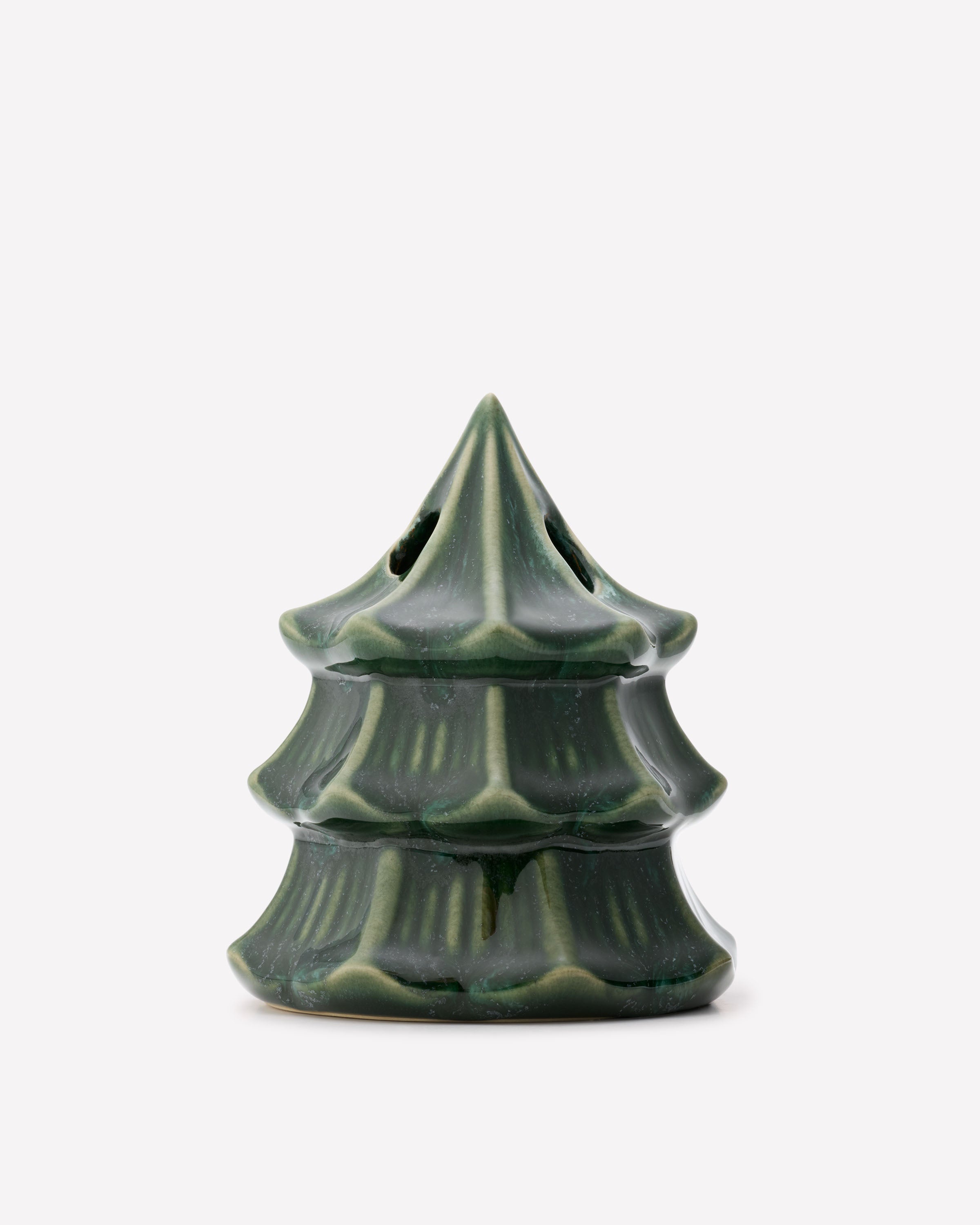 Evergreen Ceramic Reed Vessel