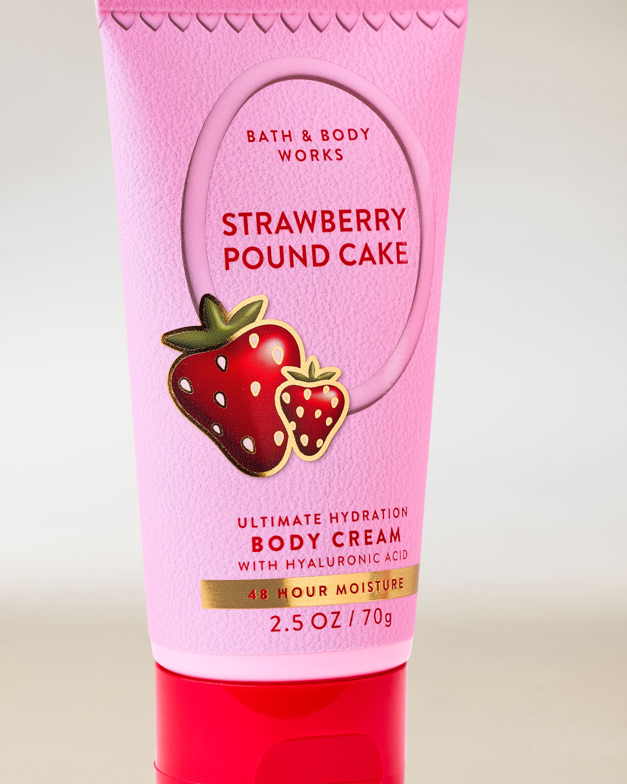 Strawberry Pound Cake Travel Size Ultimate Hydration Body Cream