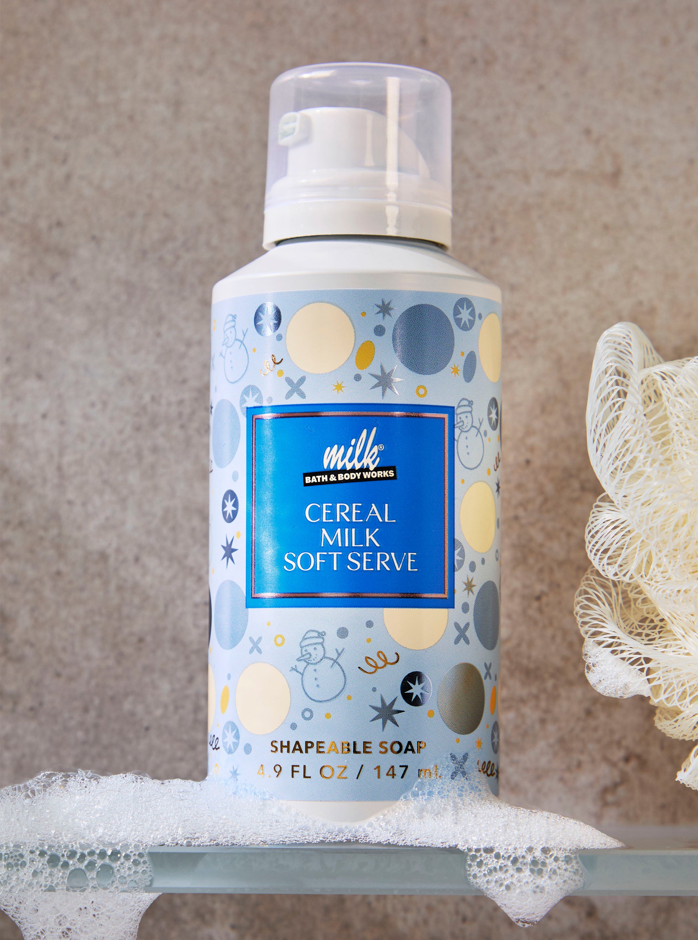 Cereal Milk Soft Serve Shapeable Soap