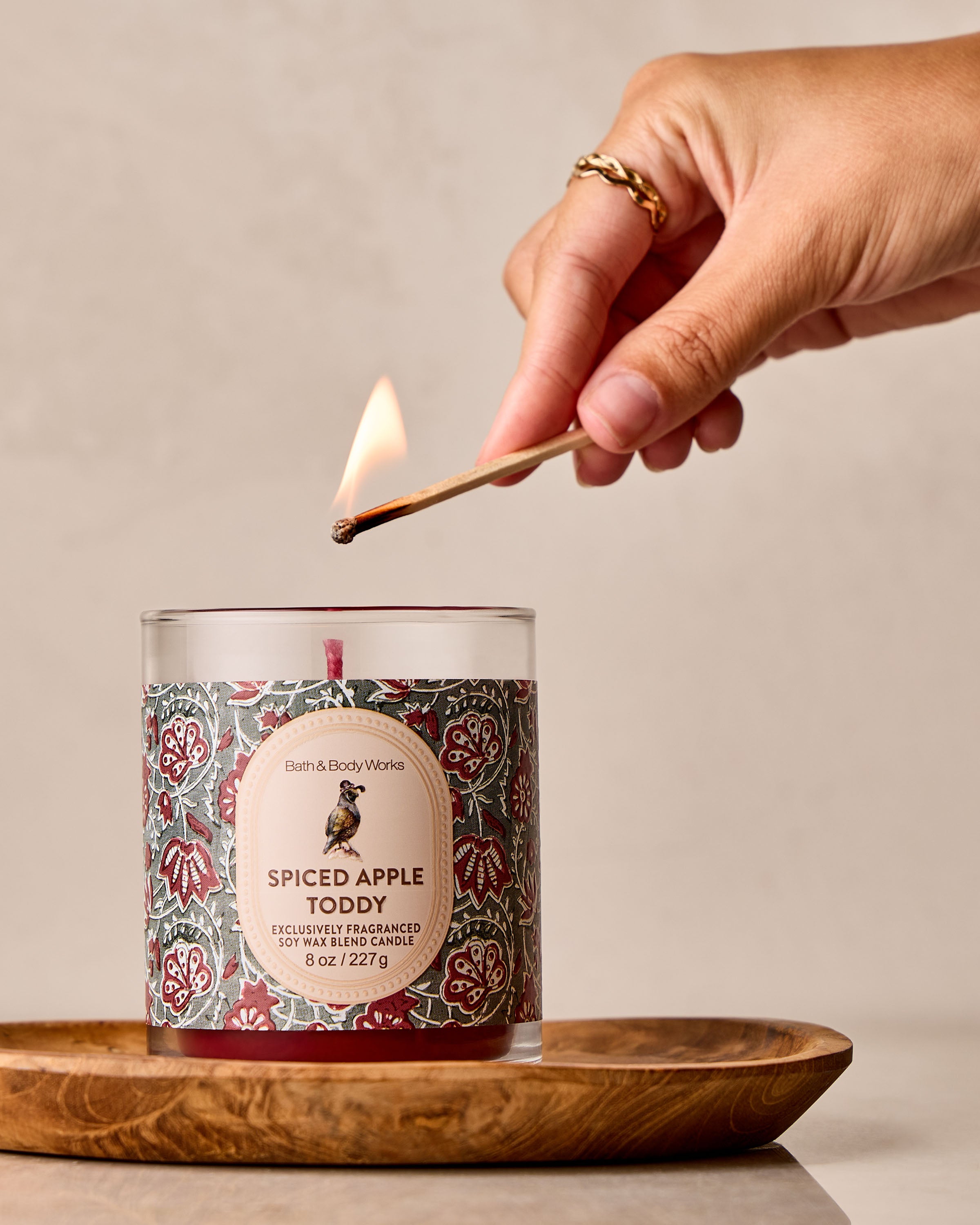 Spiced Apple Toddy Single Wick Candle