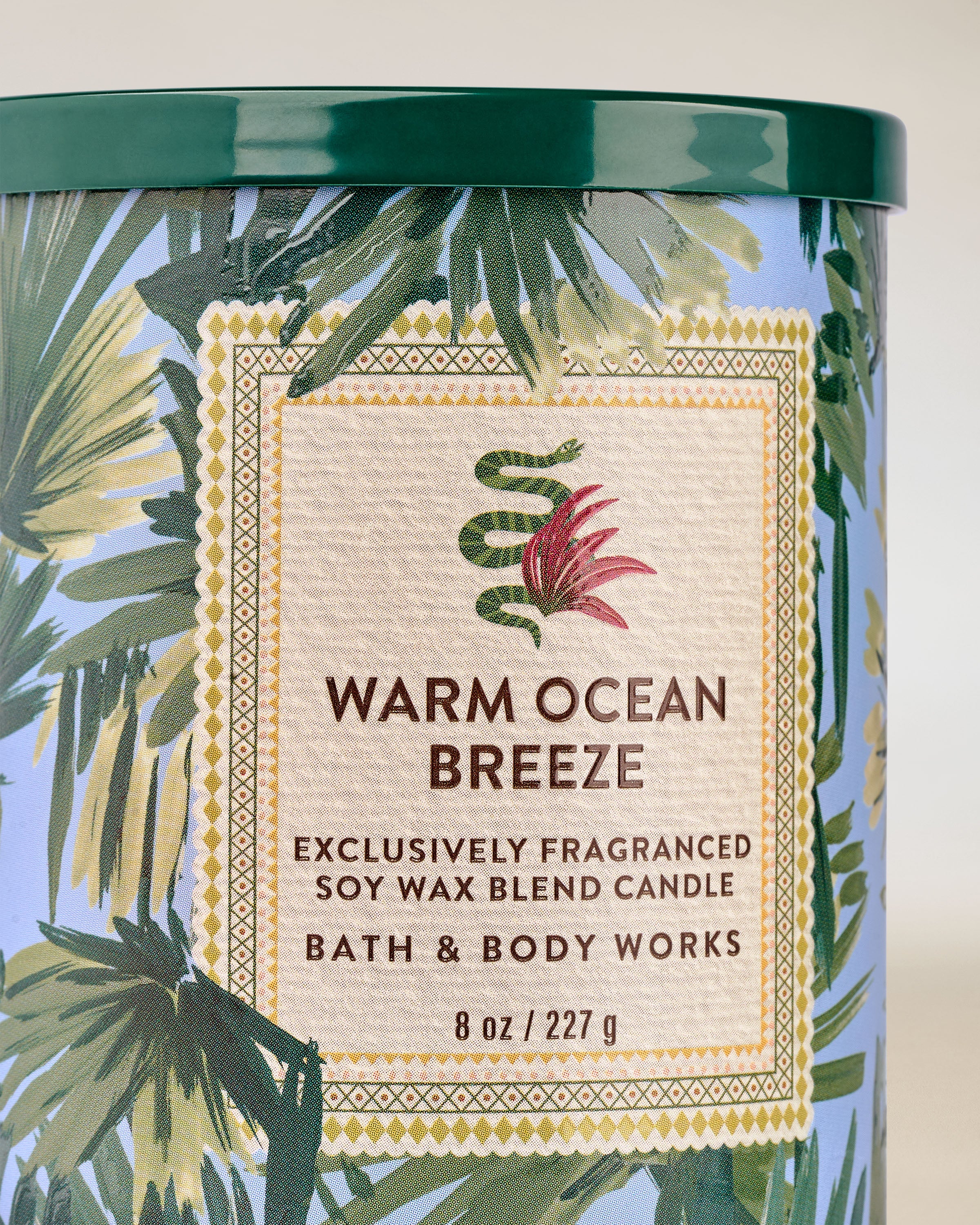 Warm Ocean Breeze Single Wick Candle