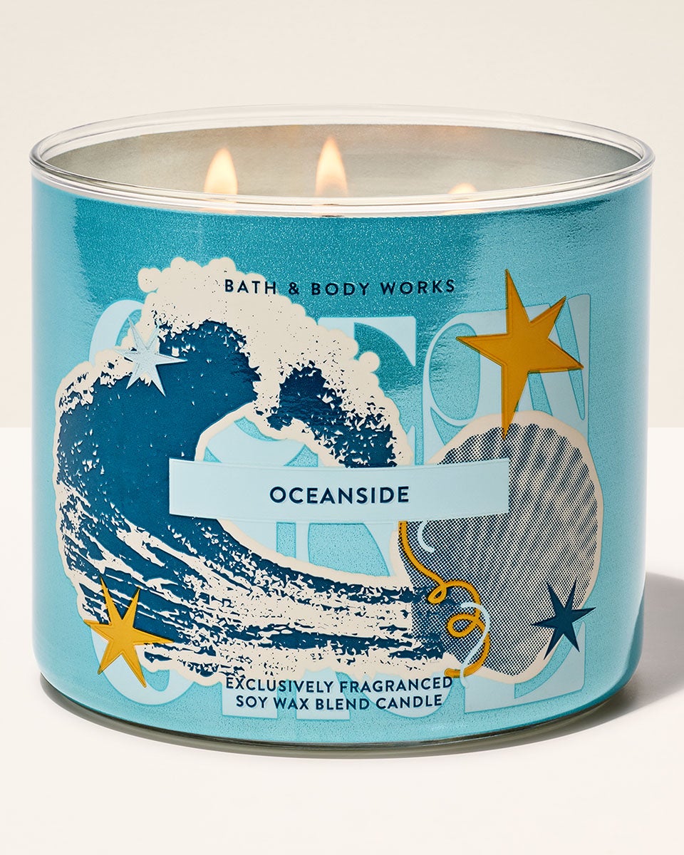 Oceanside 3-Wick Candle | Bath & Body Works