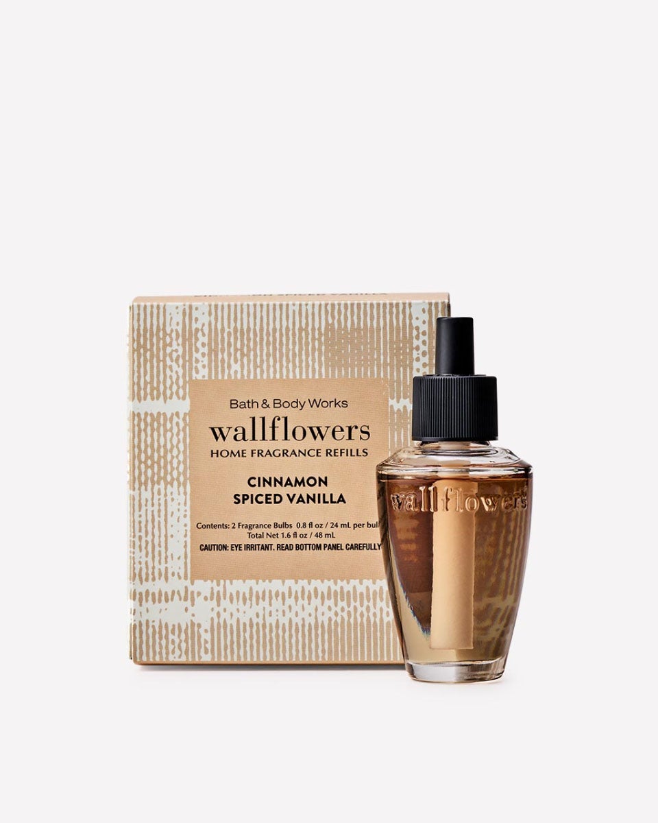 Cinnamon Spiced Vanilla Wallflowers Refills 2-Pack | Bath & Body Works