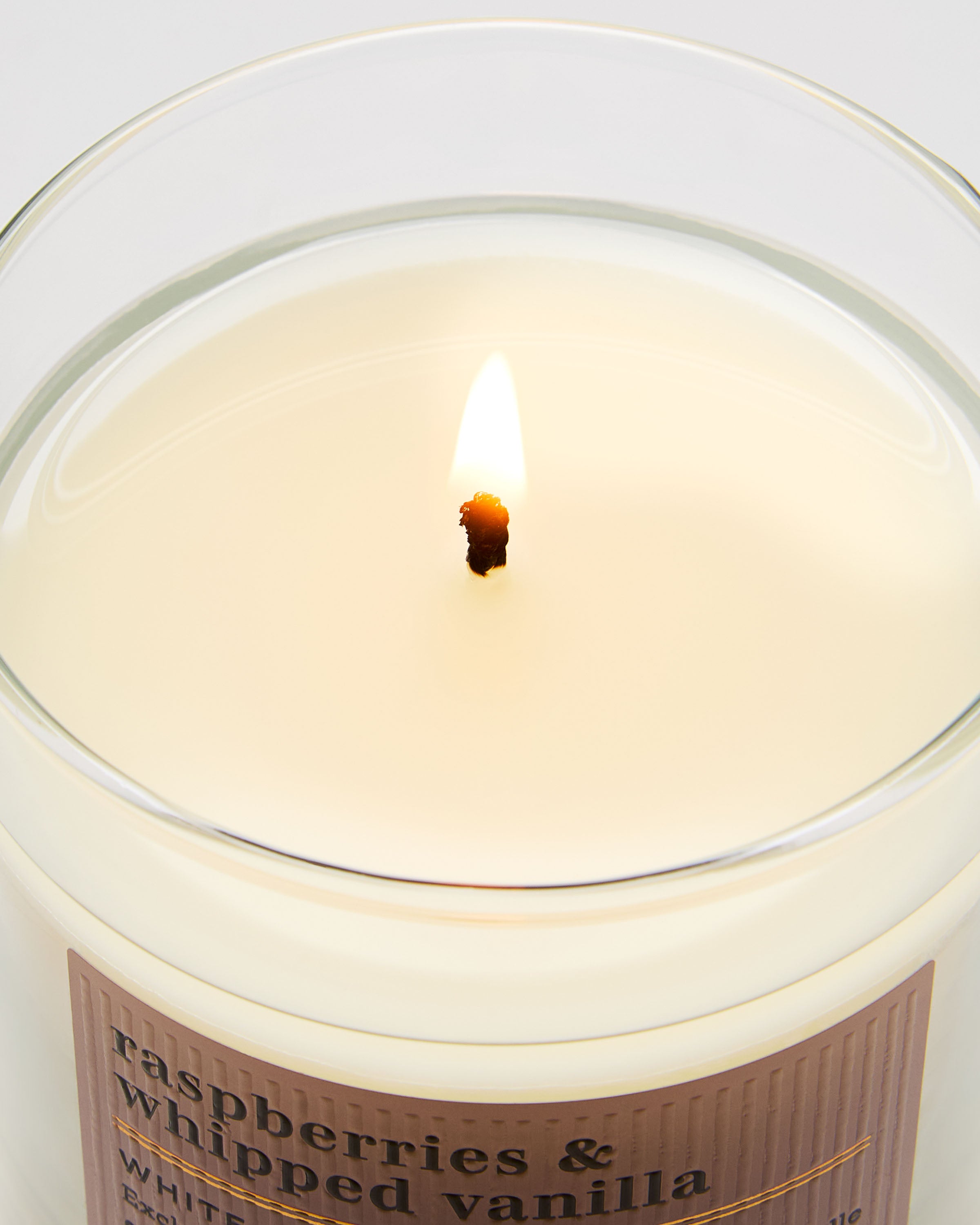 Raspberries & Whipped Vanilla Single Wick Candle