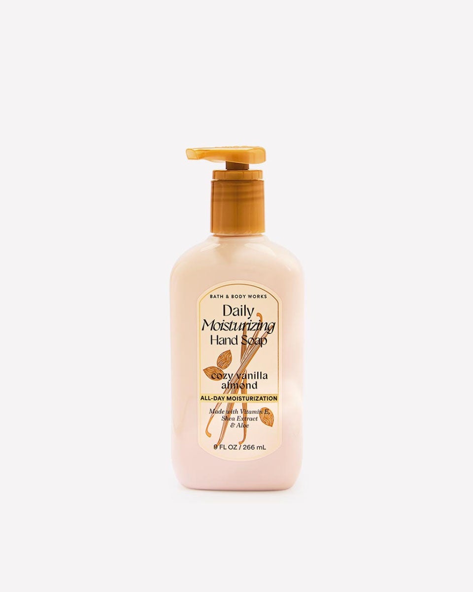 Cozy Vanilla Almond Daily Moisturizing Hand Soap | Bath & Body Works