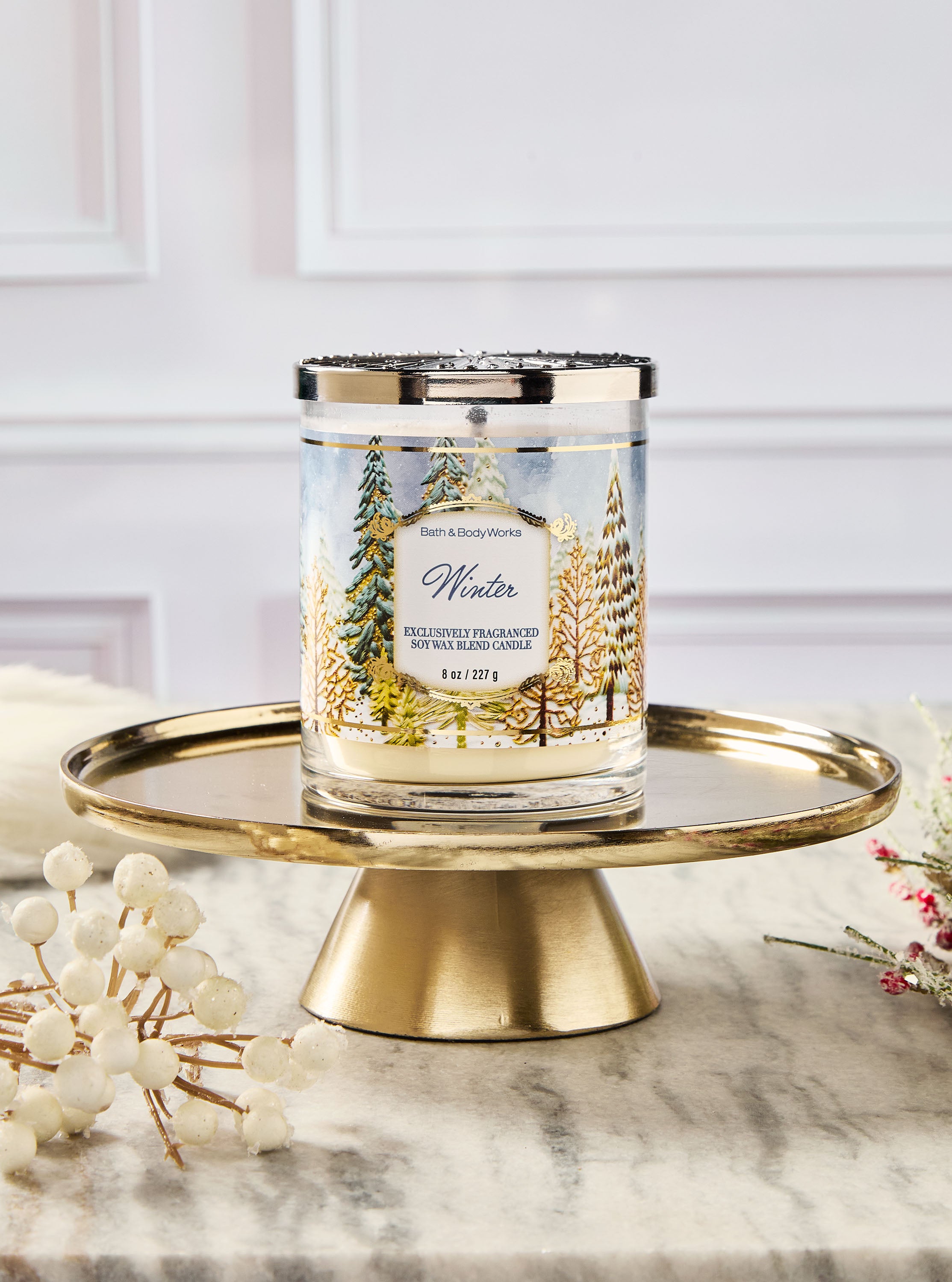 Winter Single Wick Candle