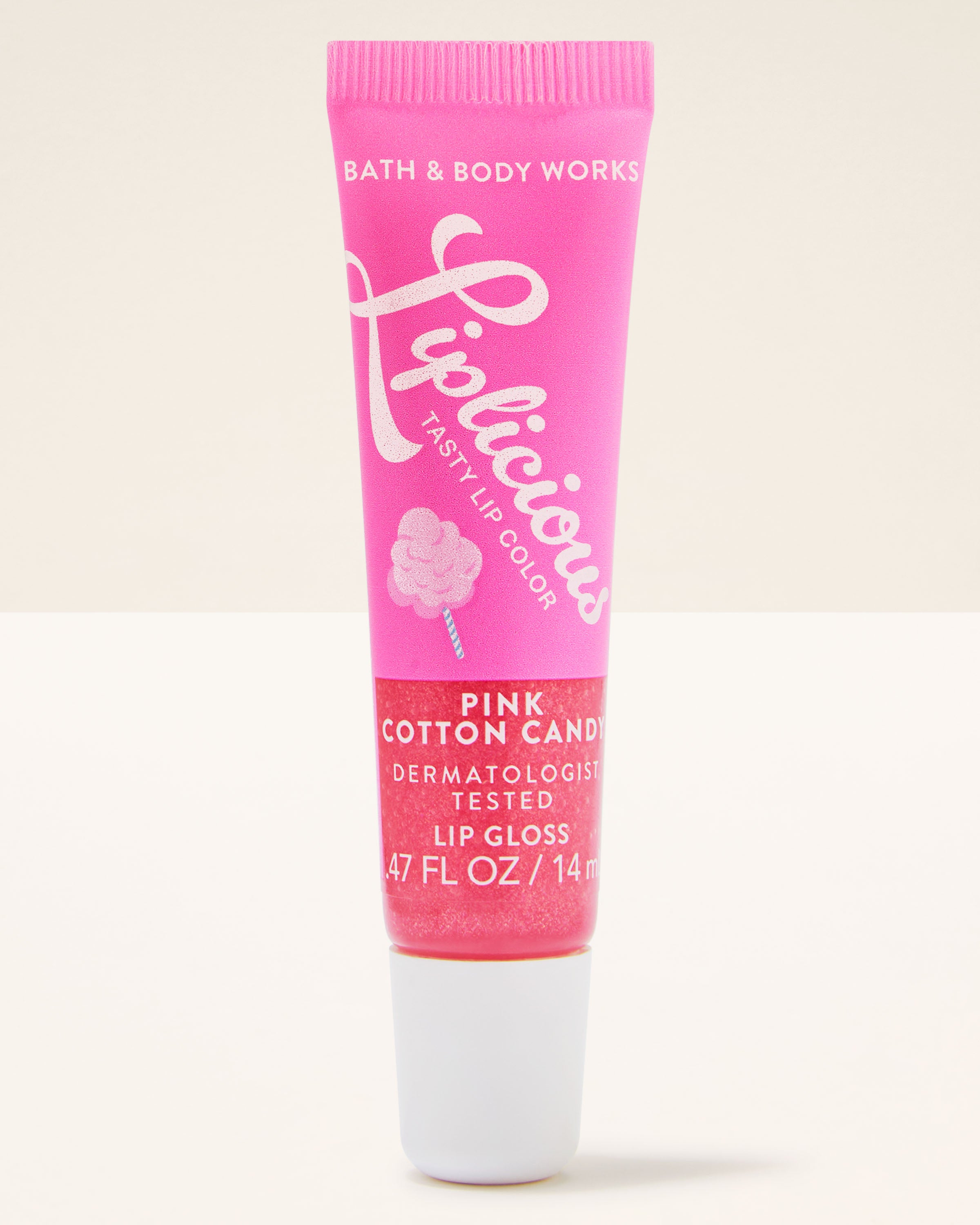 Pink Cotton Candy Lip Gloss