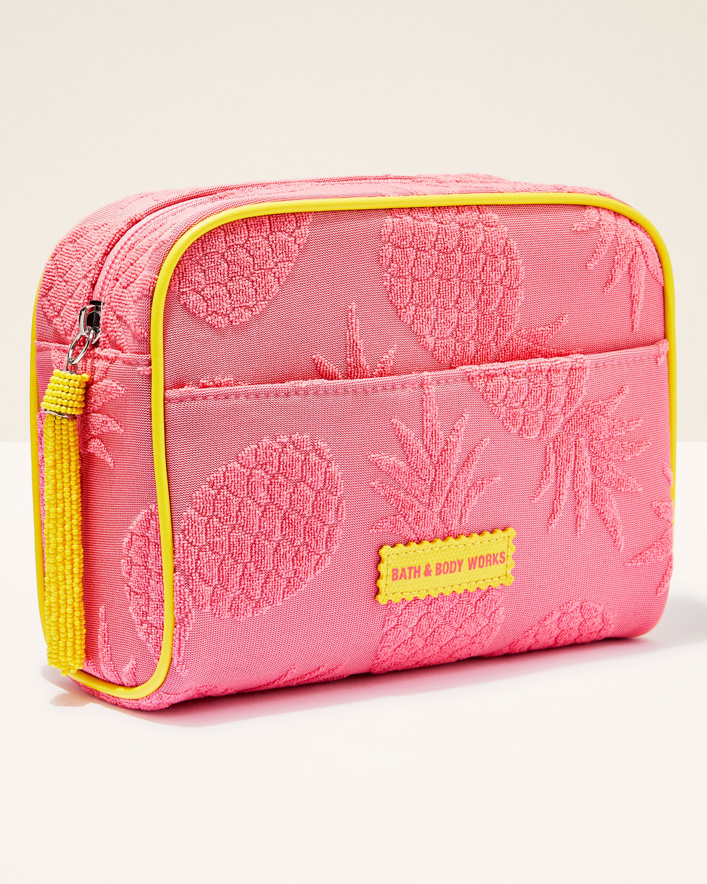 Pink Pineapple Cosmetic Bag