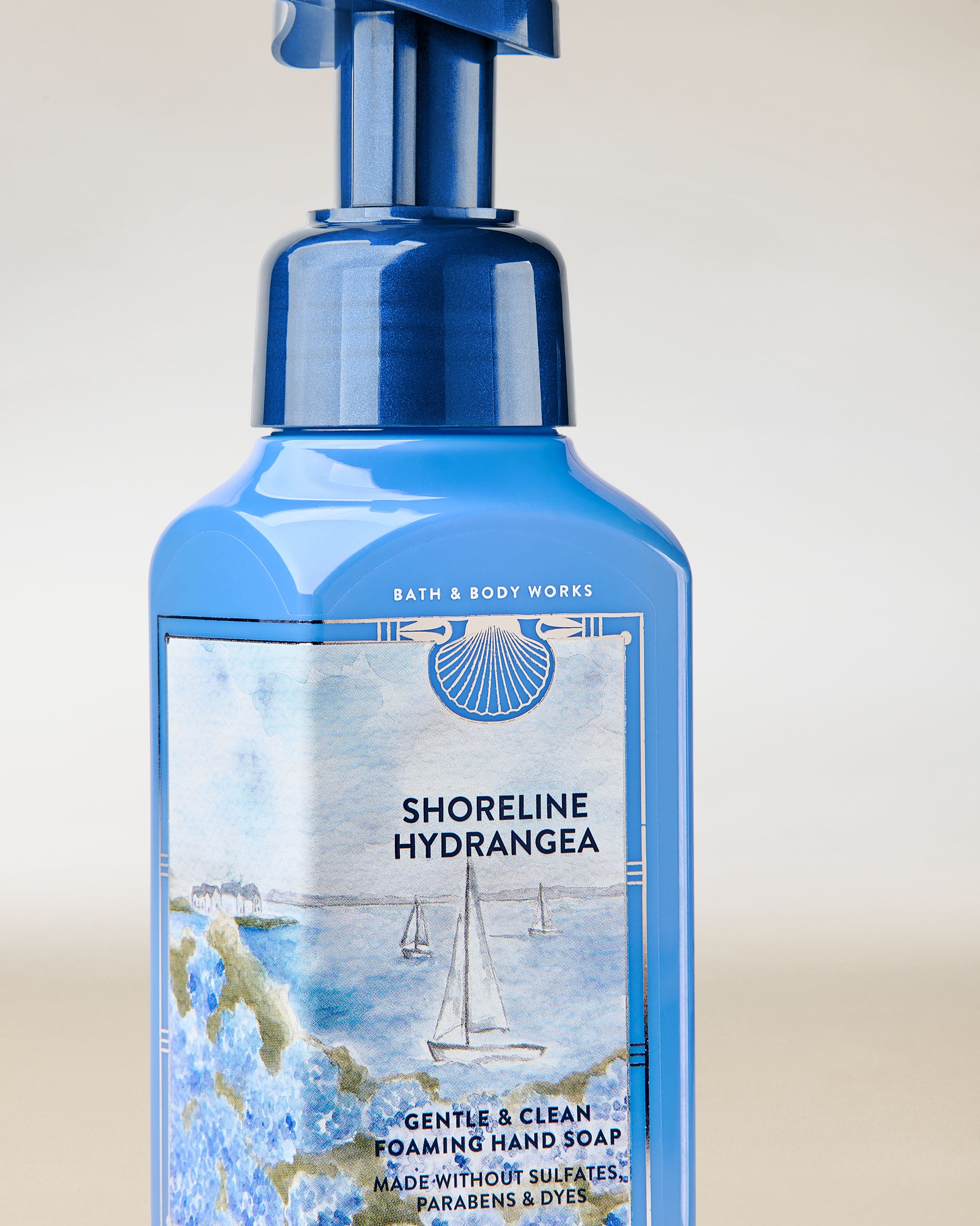 Shoreline Hydrangea Gentle & Clean Foaming Hand Soap