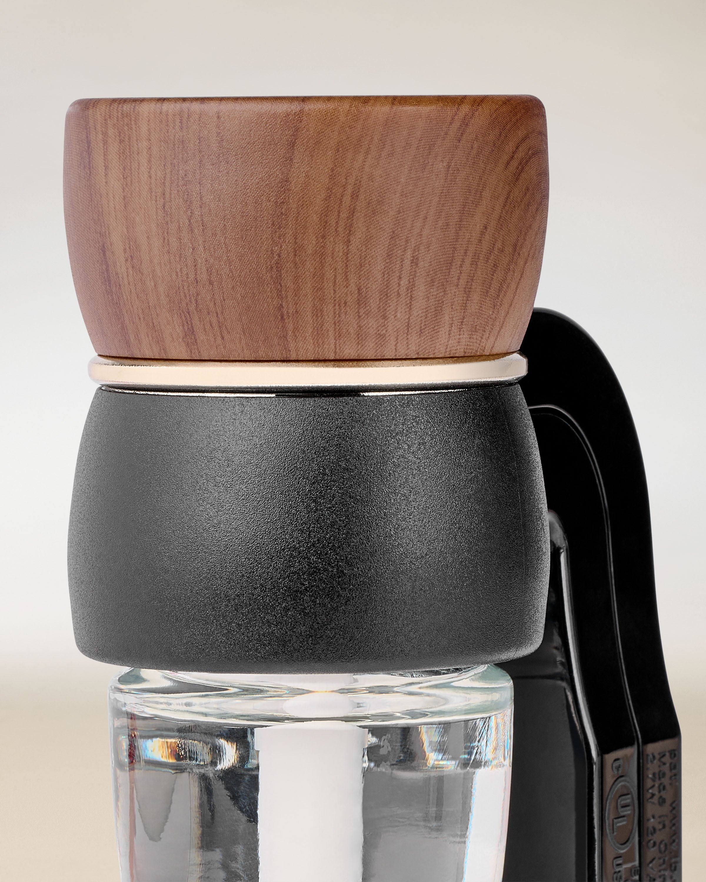 Black Hourglass Scent Control™ Wallflowers Fragrance Plug