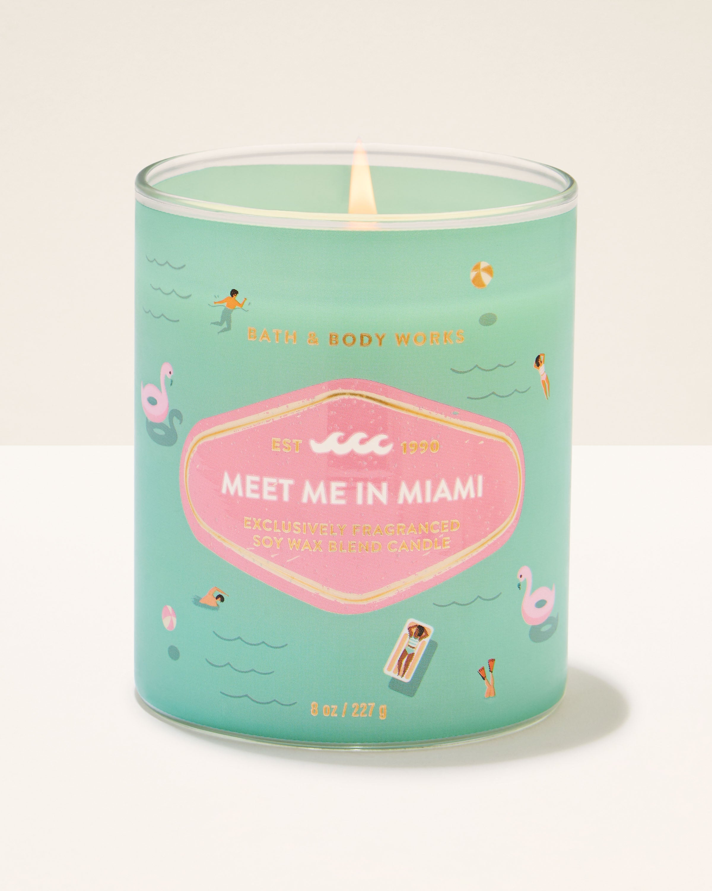 Meet Me In Miami Single Wick Candle
