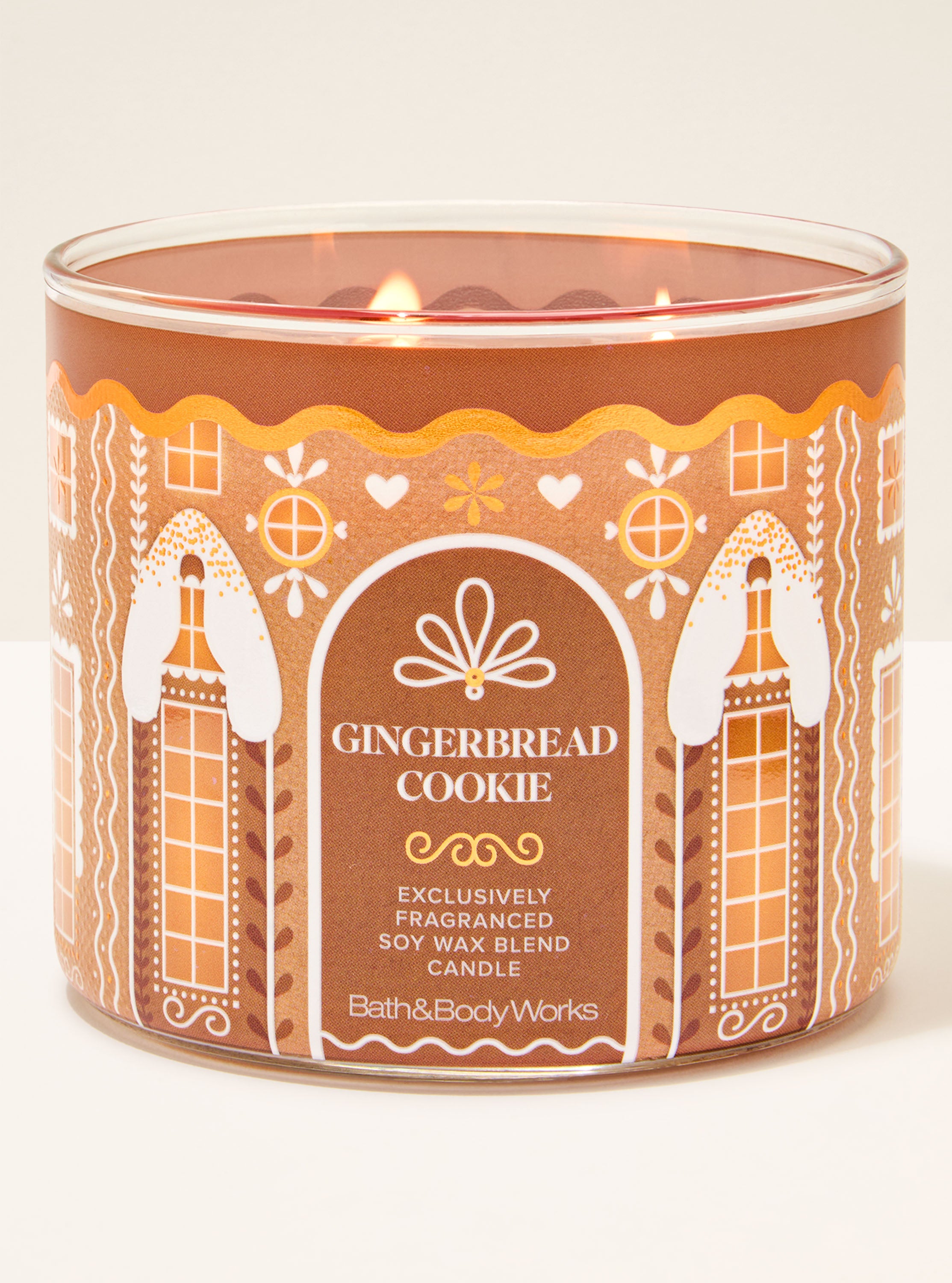 Gingerbread Cookie 3-Wick Candle