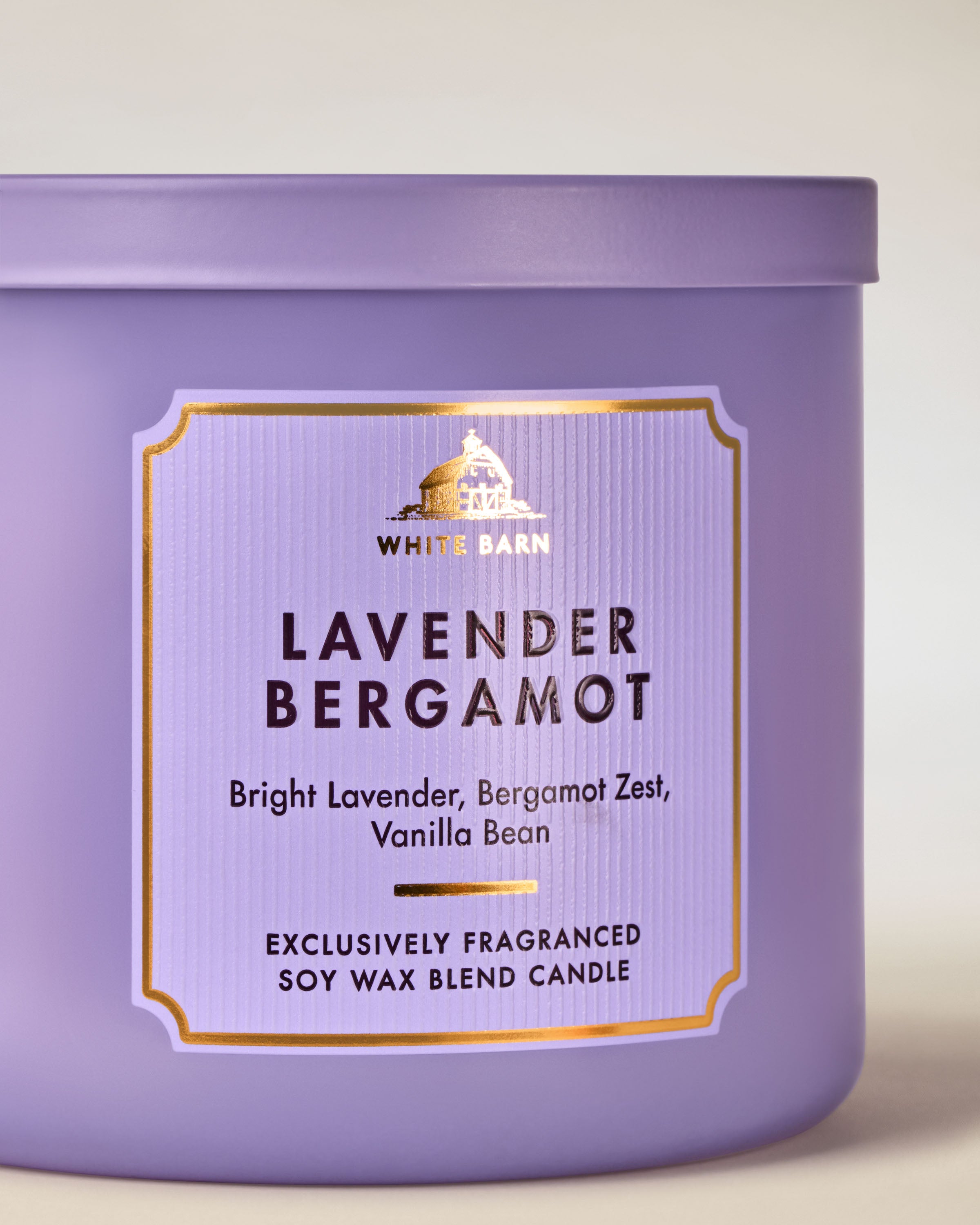 Lavender Bergamot 3-Wick Candle