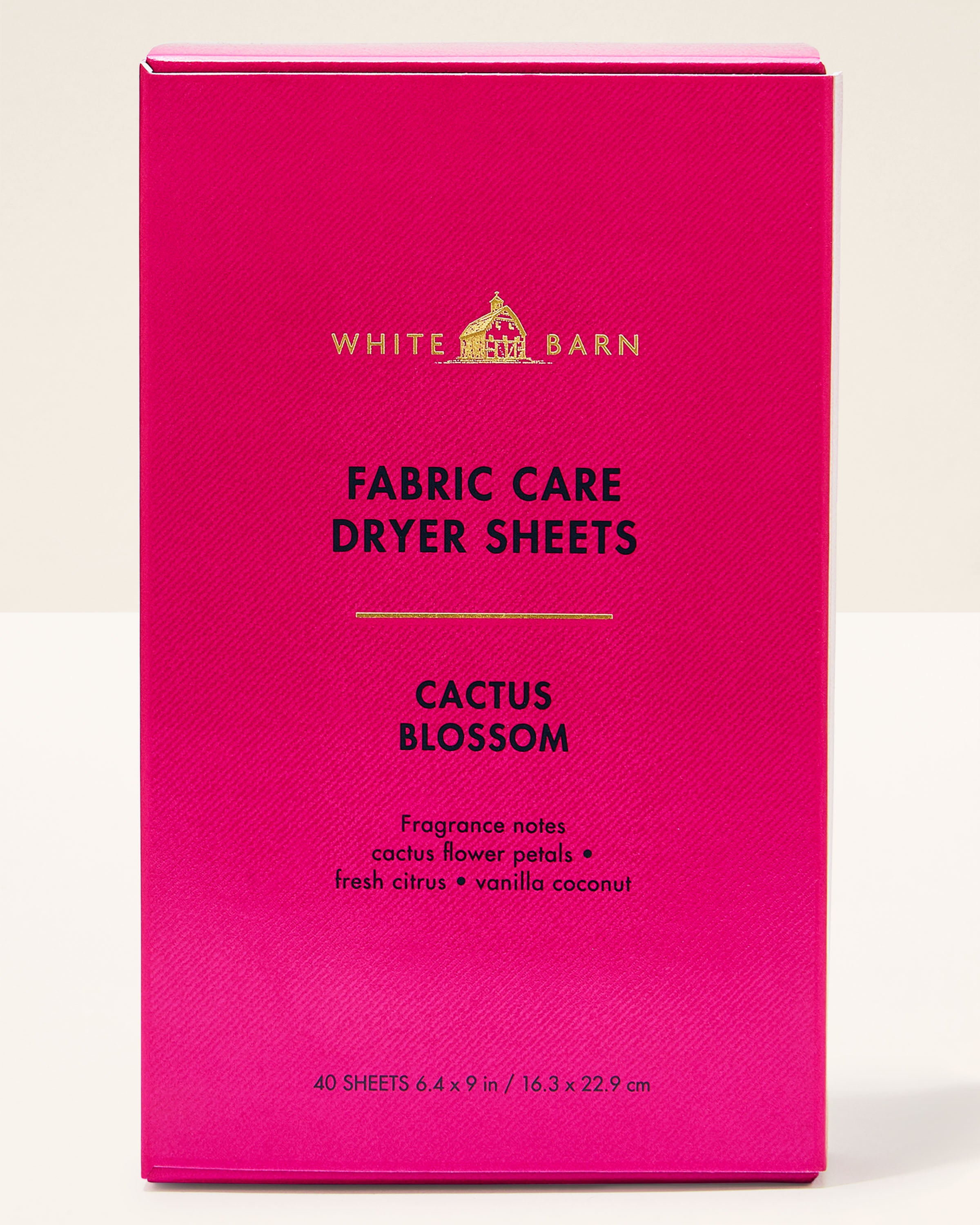 Cactus Blossom Dryer Sheets