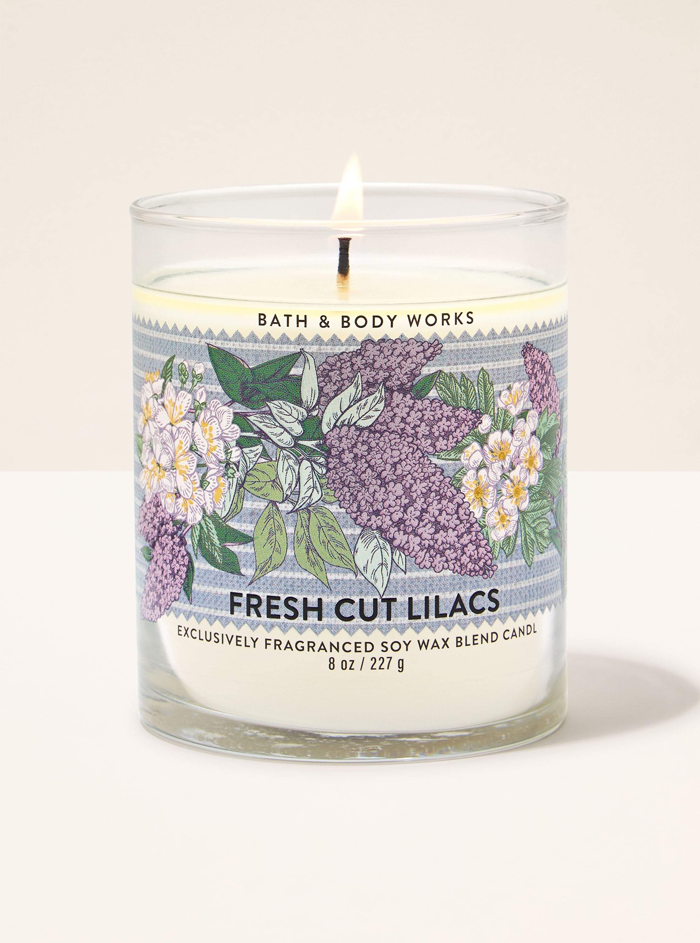 Fresh Cut Lilacs Single Wick Candle