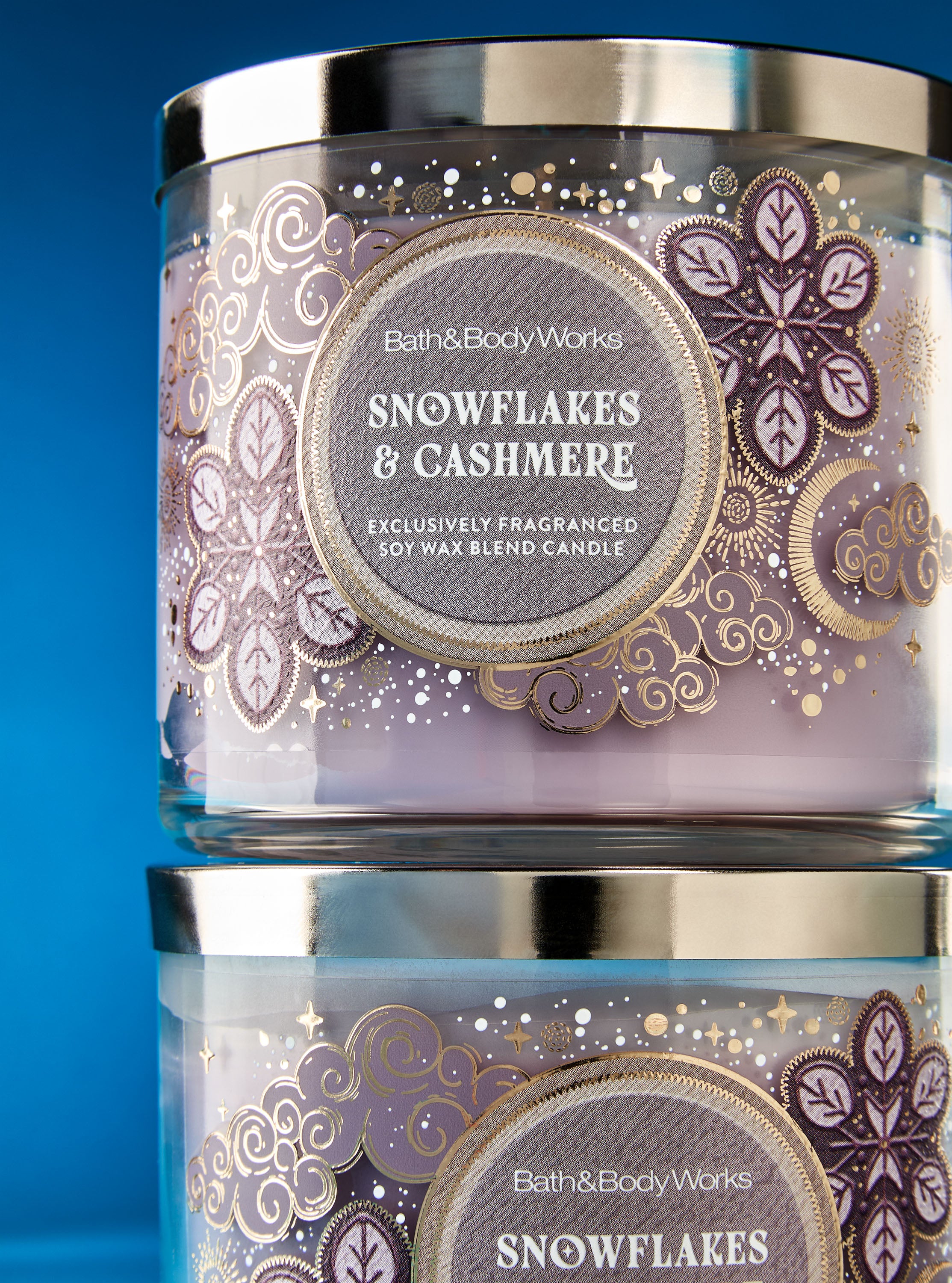 Snowflakes & Cashmere 3-Wick Candle