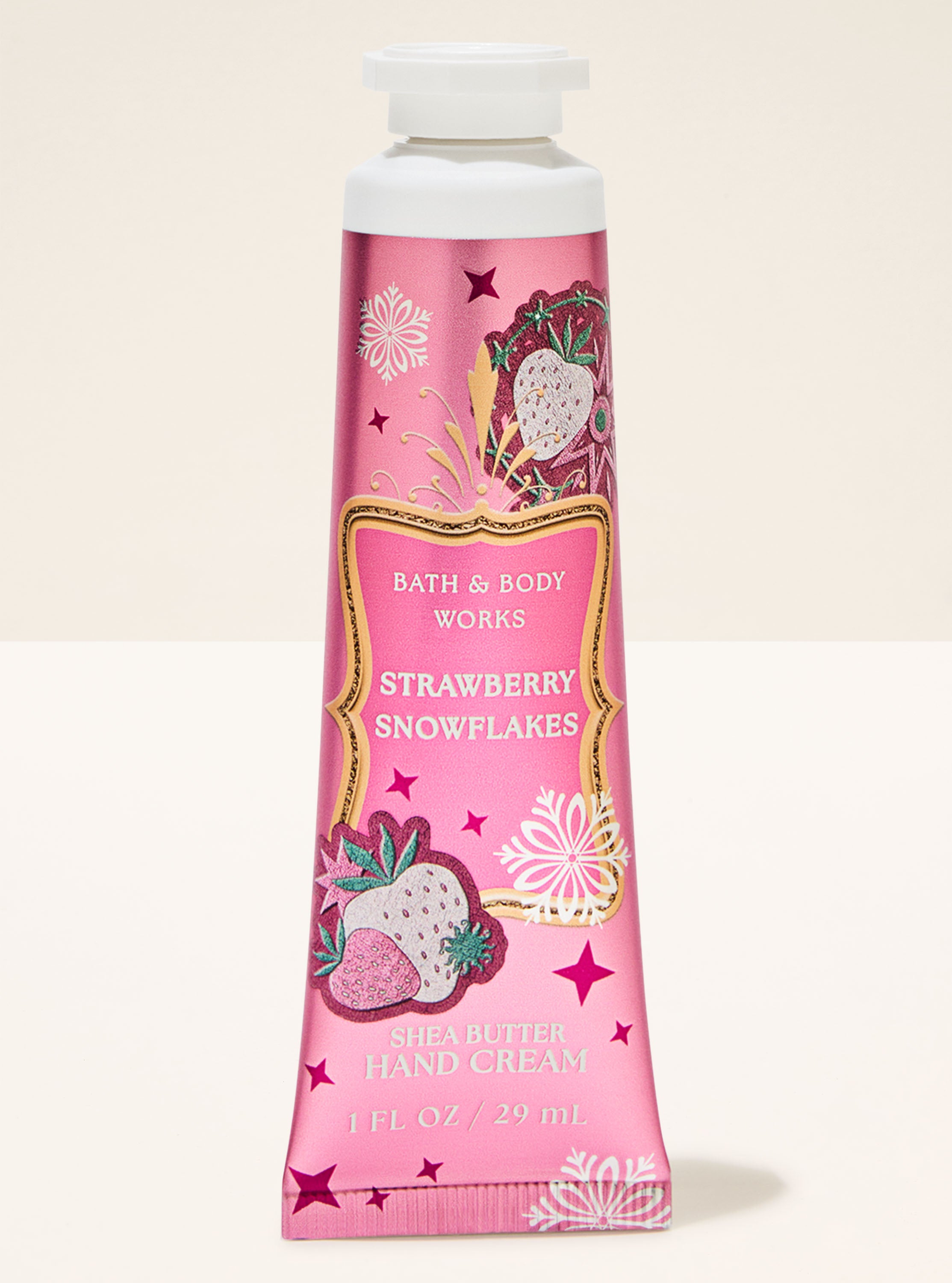Strawberry Snowflakes Hand Cream