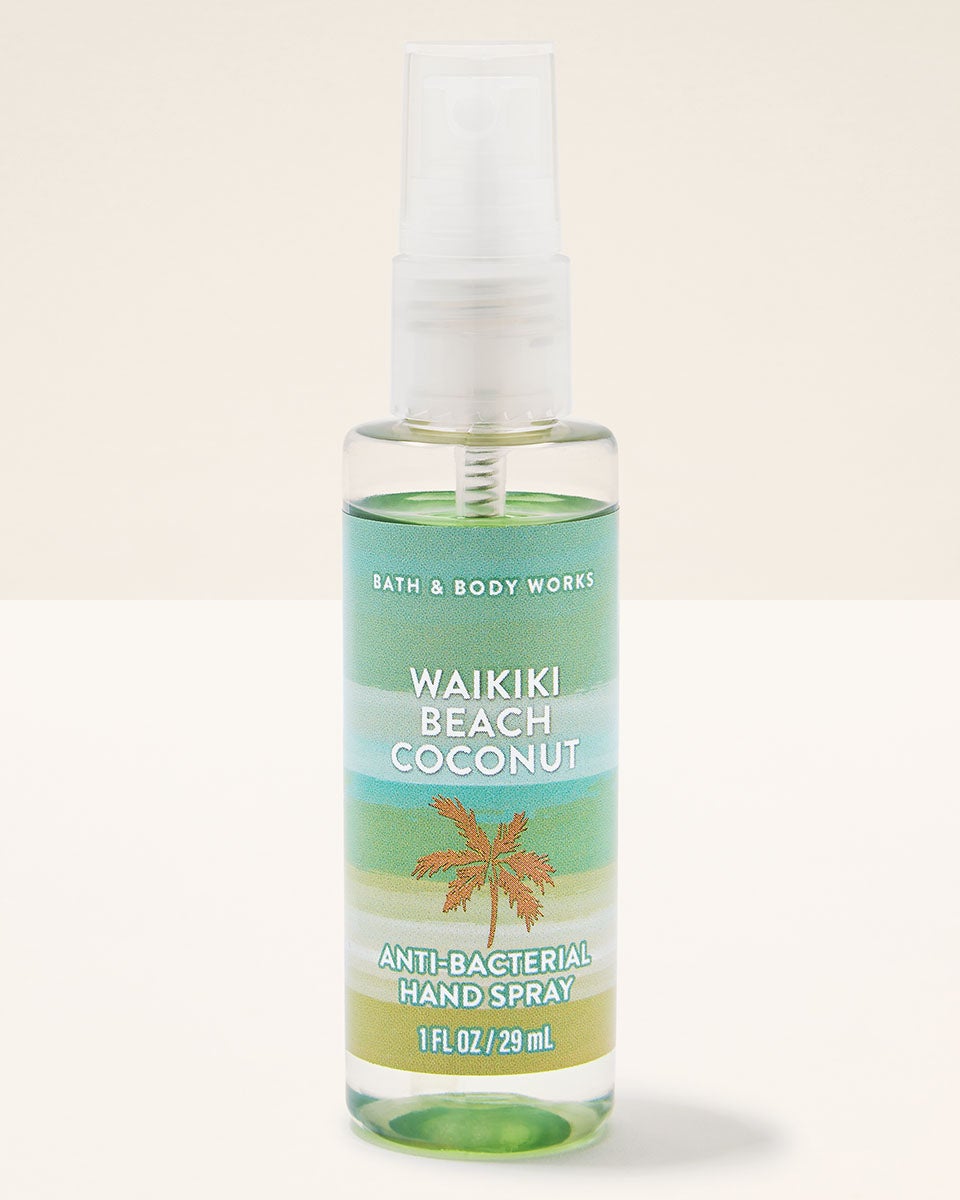 Waikiki Beach Coconut Hand Sanitizer Spray | Bath & Body Works