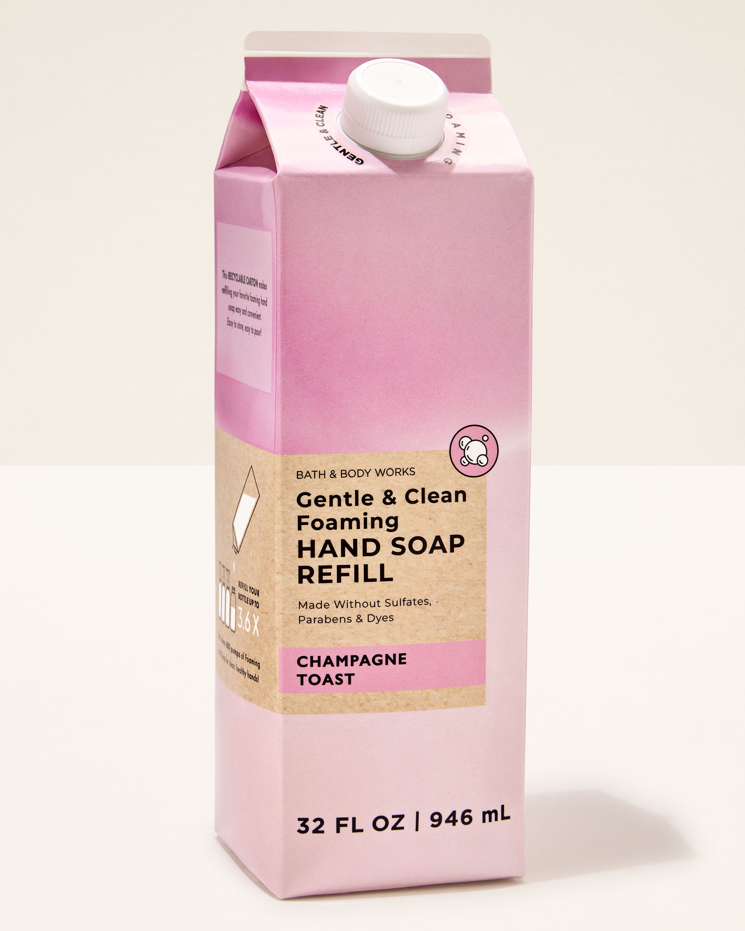 Champagne Toast Gentle & Clean Foaming Refill