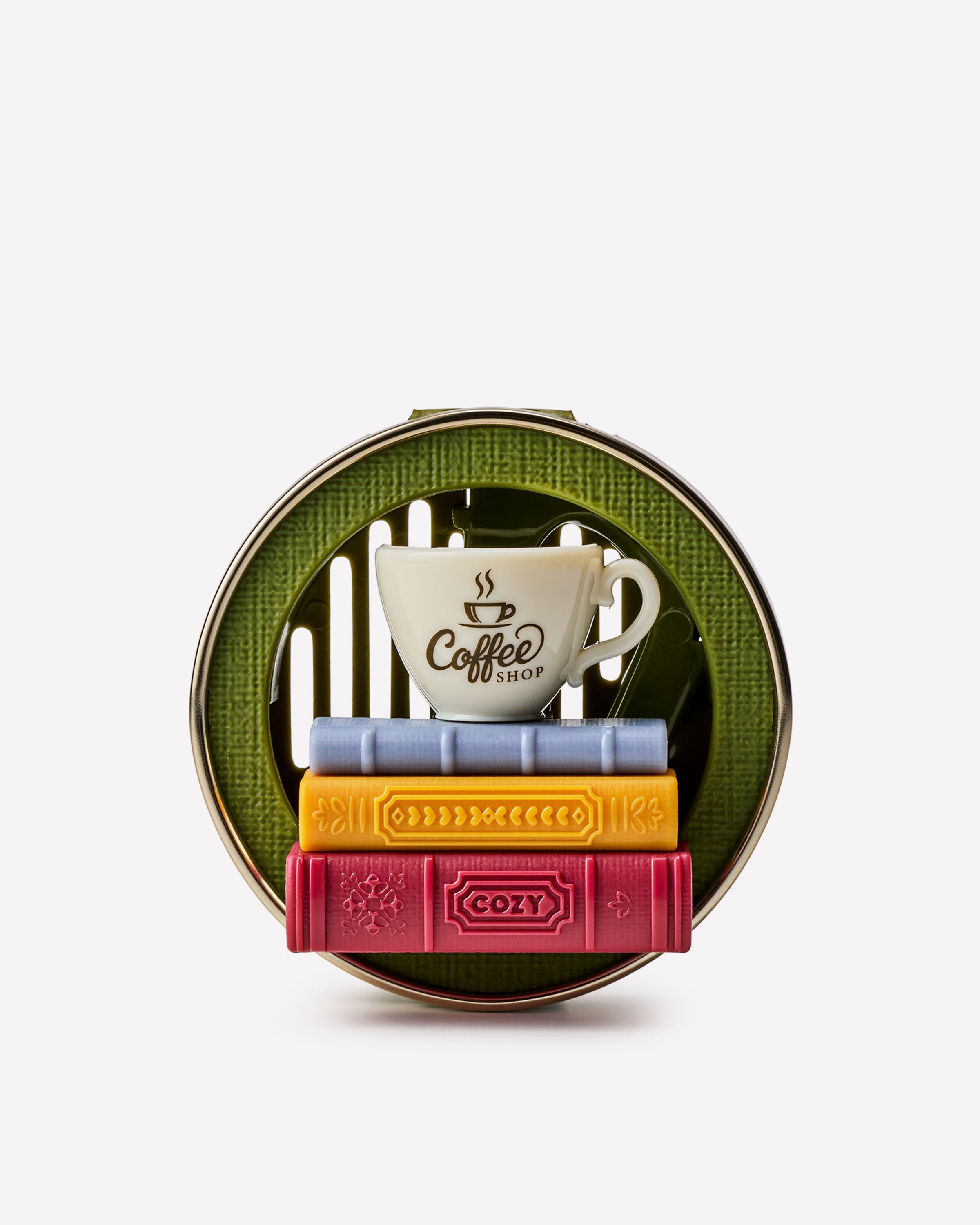 Mug & Books Car Fragrance Holder