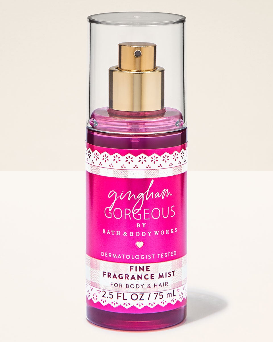 ボディミスト Gingham Gorgeous Bath&body works Gingham Gorgeous Travel Size Fine Fragrance Mist | Bath & Body Works