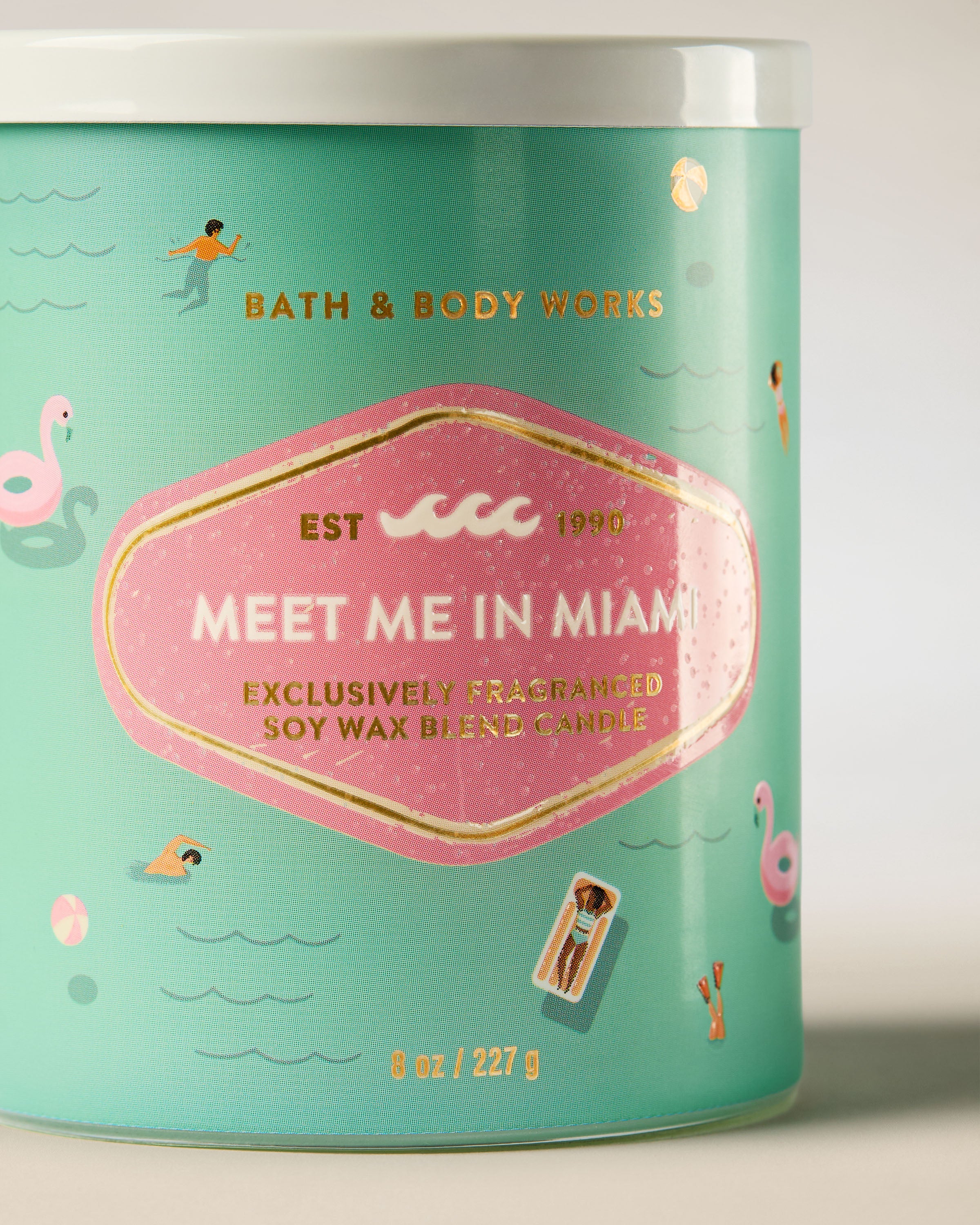 Meet Me In Miami Single Wick Candle