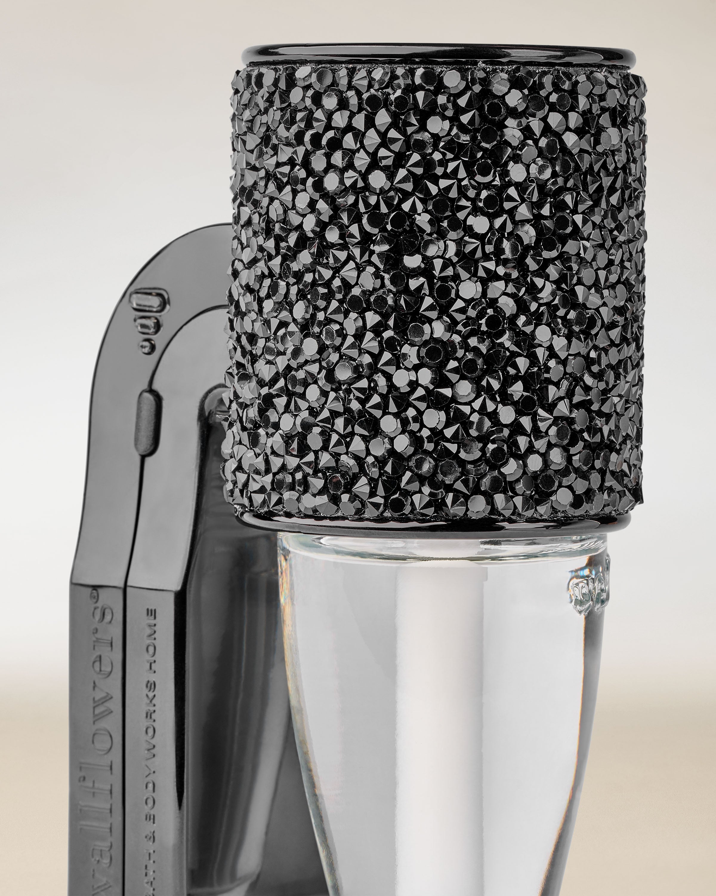 Black Sparkle Scent Control™ Wallflowers Fragrance Plug